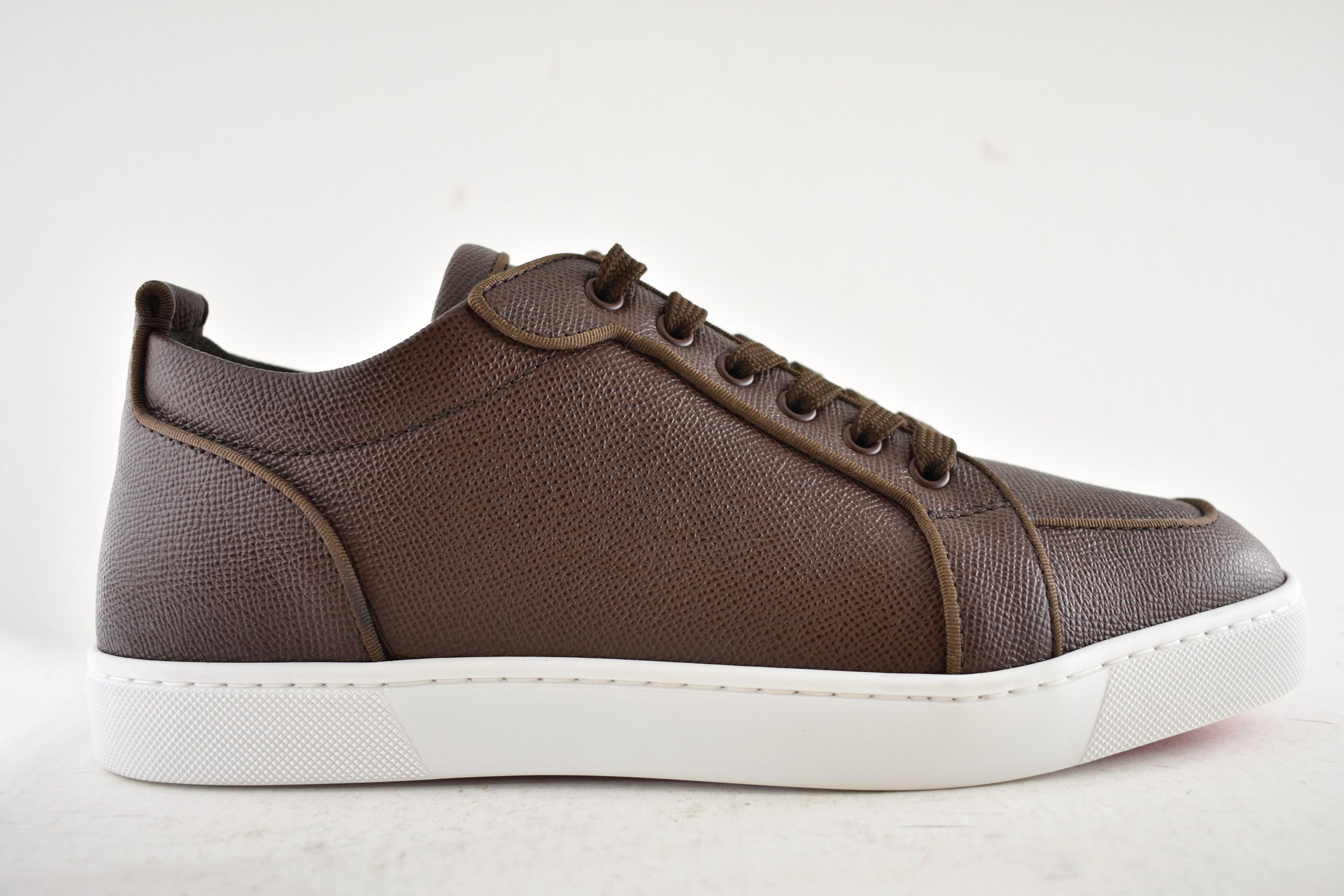 Mens Rantulow Orlato Flat Brown Low Top Sneakers 42