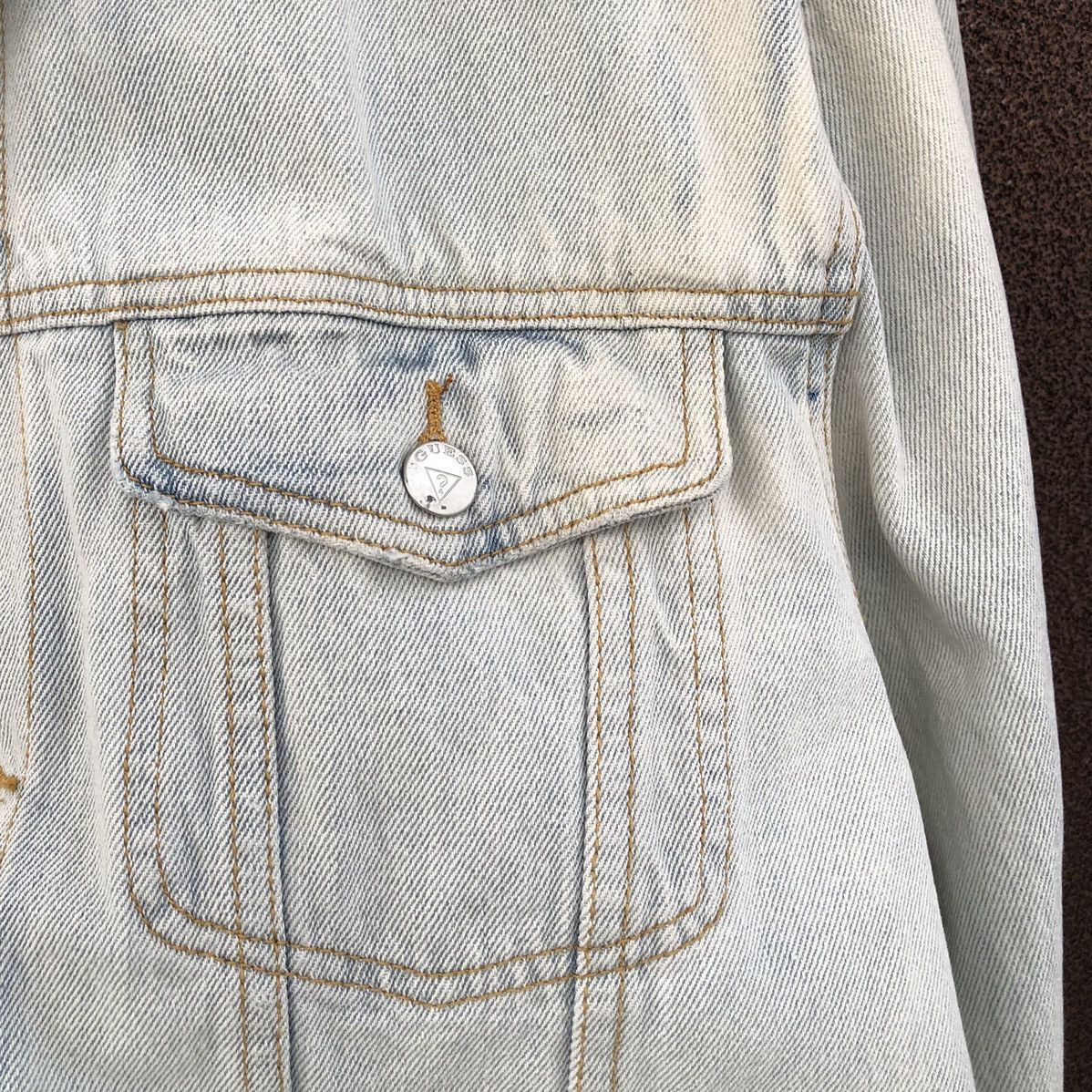 Guess Guess Los Angeles Oversized Vintage Denim Jacket Size US M / EU 48-50 / 2 - 8 Thumbnail
