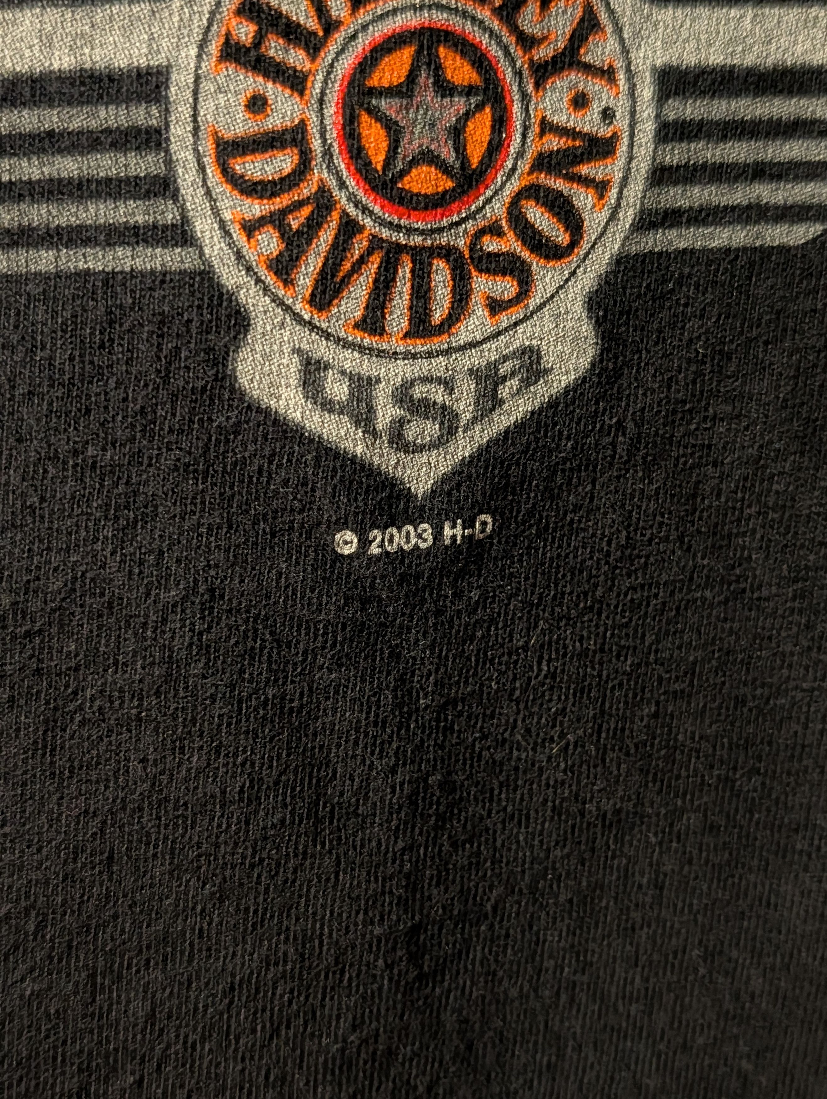 Harley Davidson Vintage 2003 Harley Davidson Fat Boy T Shirt Twin Cities Size US L / EU 52-54 / 3 - 3 Thumbnail