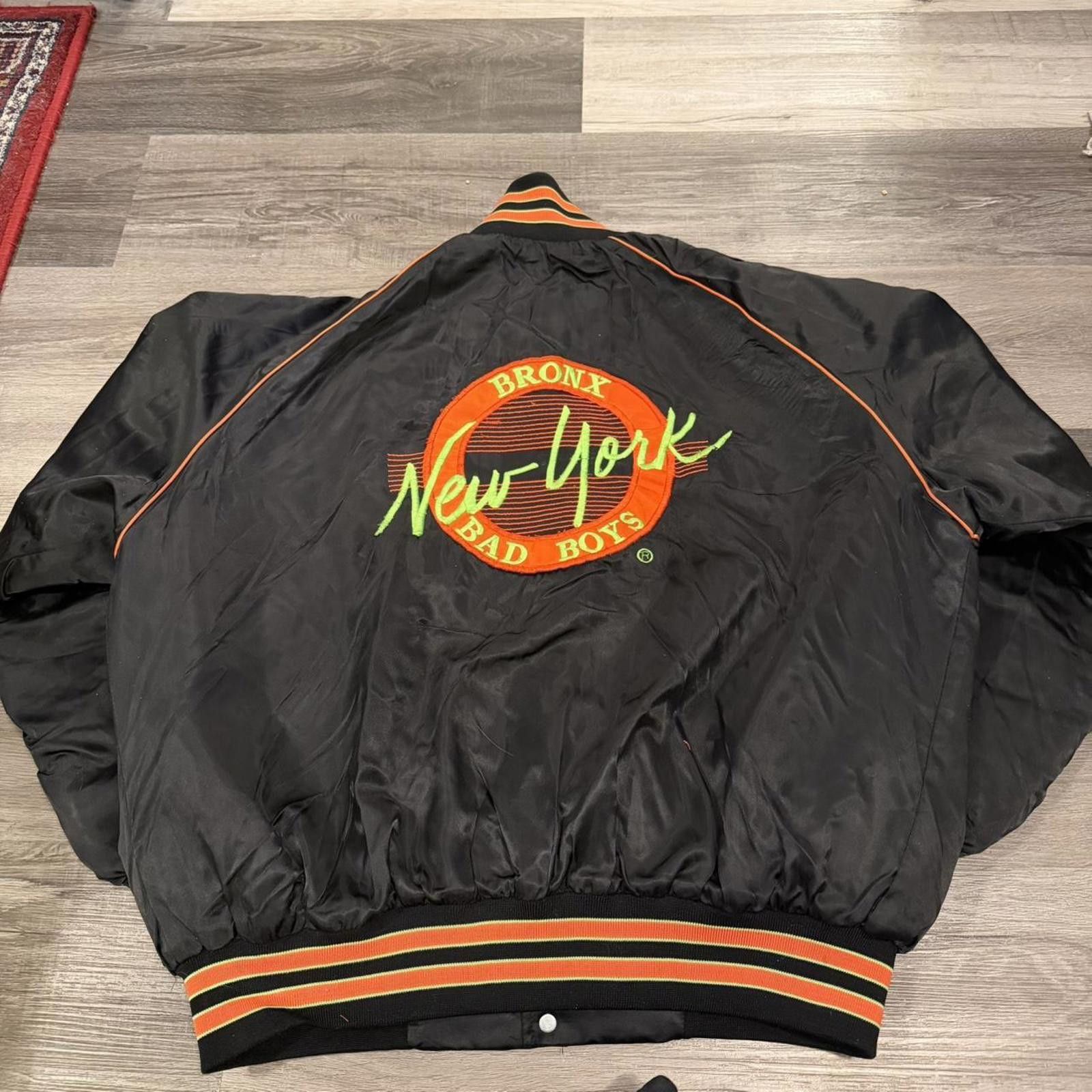 The Game Vintage Bronx New York bad boys bomber jacket 90s XL Size US XL / EU 56 / 4 - 6 Thumbnail