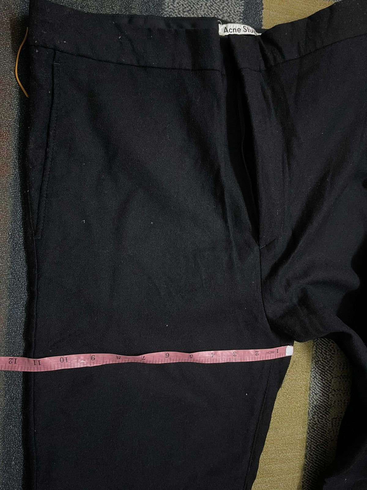 Acne Studios Acne Studios Pro Wool Paw 16 Trousers Pants Size 50S - 8 Thumbnail