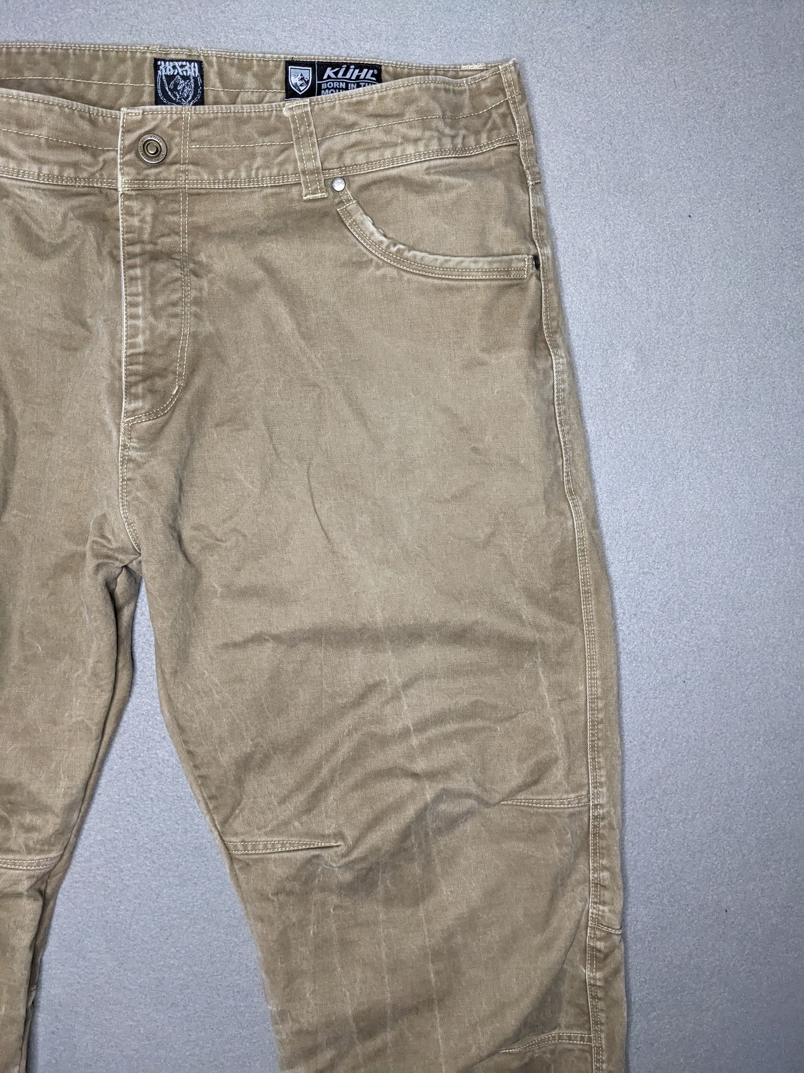 Kuhl Kuhl Rydr Pants Mens 38x30 Brown Vintage Patina Dye Hiking Size US 38 / EU 54 - 4 Thumbnail