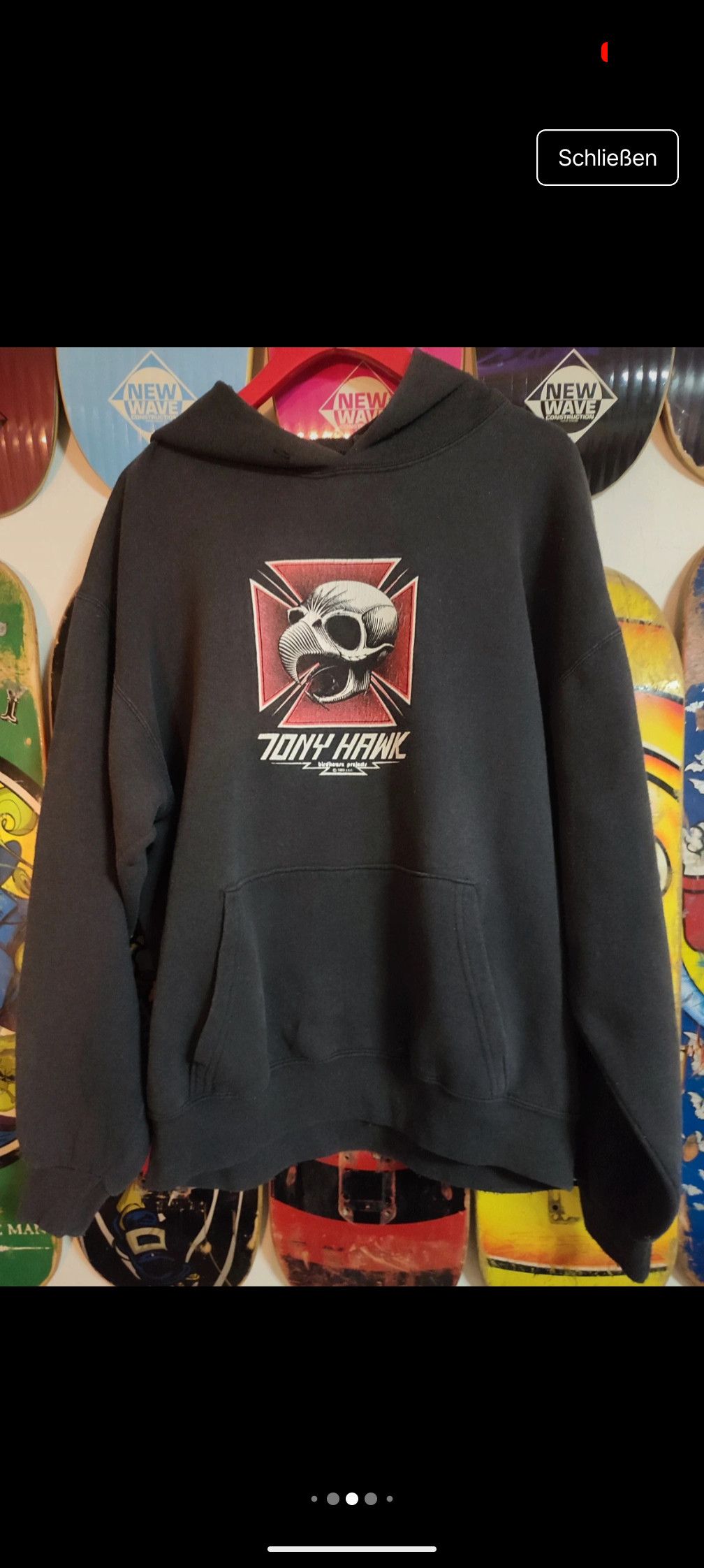Tony Hawk Tony Hawk 1983 birdhouse Projects original Hoody Large Size US L / EU 52-54 / 3 - 6 Thumbnail
