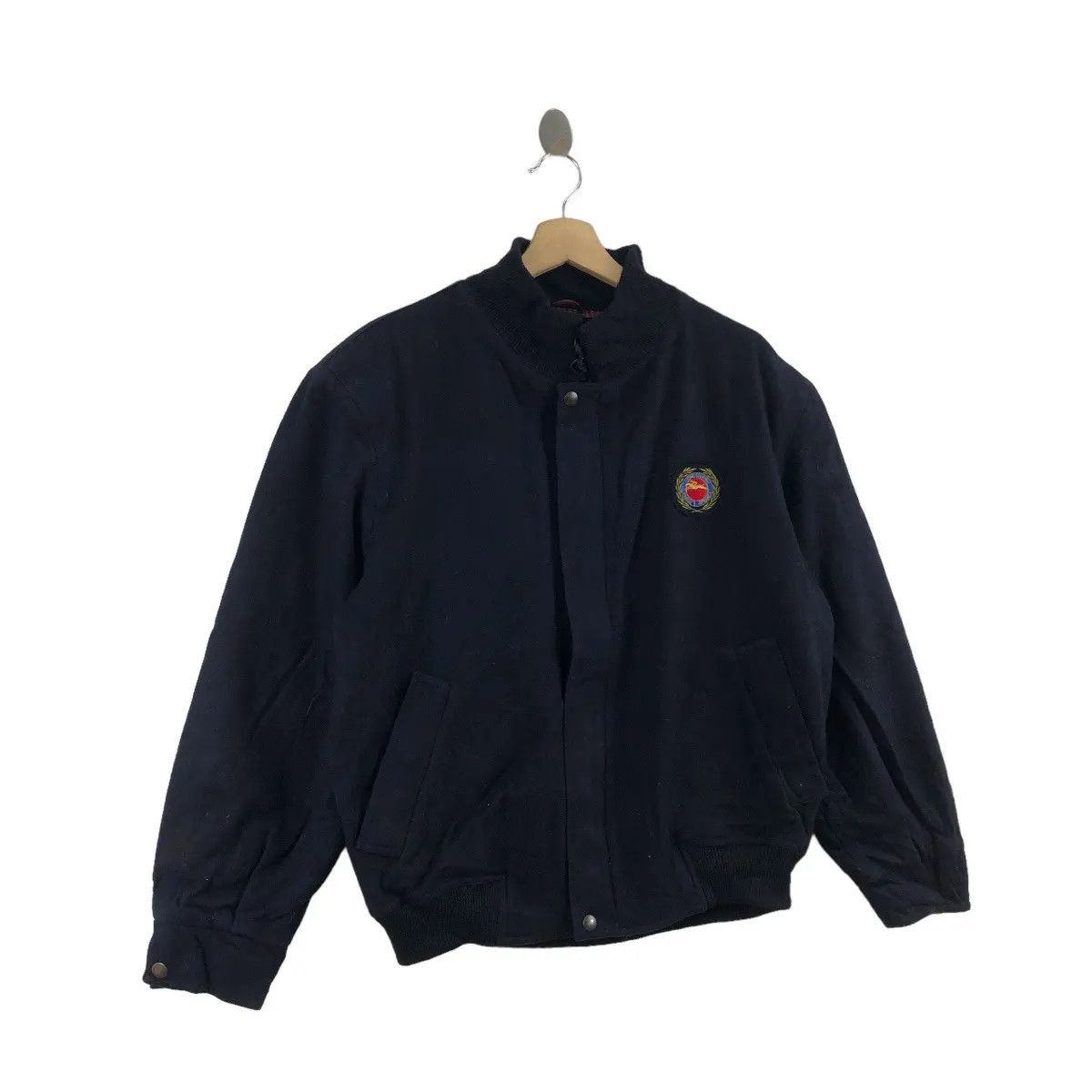 Longchamp Vintage 80’ LONGCHAMP PARIS Made In Italy Bomber Jacket Size US L / EU 52-54 / 3 - 2 Thumbnail