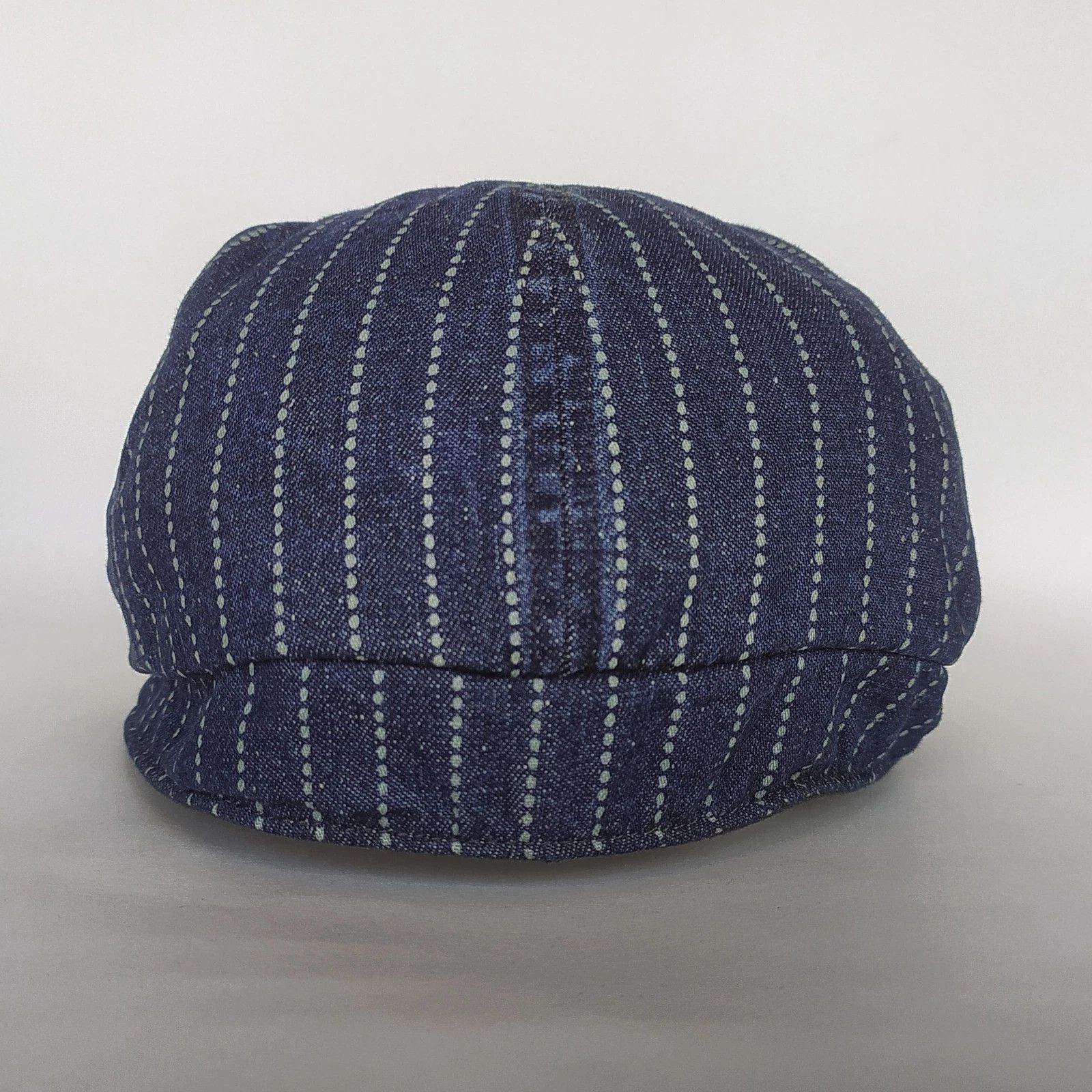 RRL Ralph Lauren DOUBLE RL Cotton-Linen Newsboy Cap T/3027 Size ONE SIZE - 4 Thumbnail
