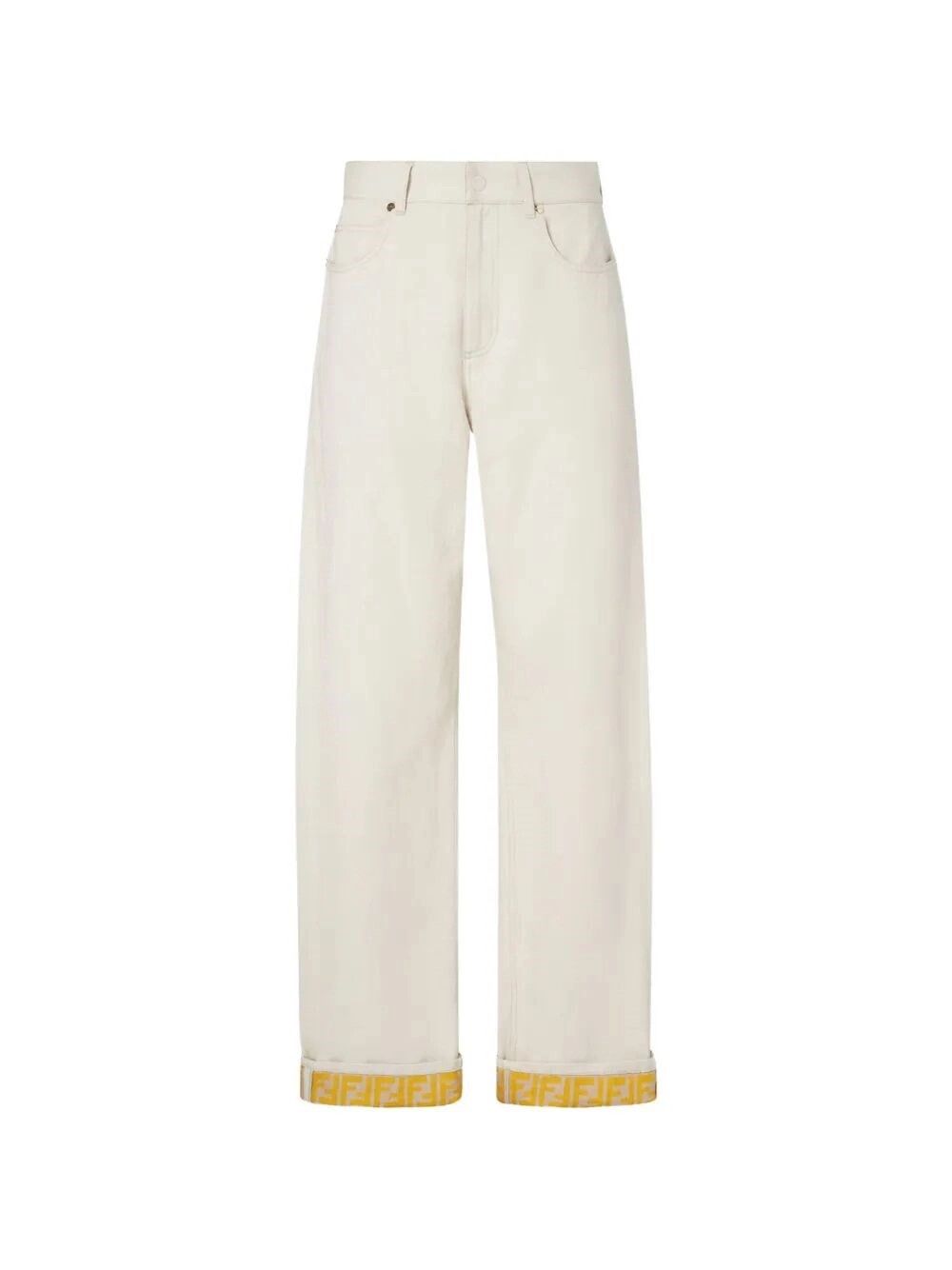 Fendi `FF` Jeans Size 28" / US 6 / IT 42 - 1 Thumbnail