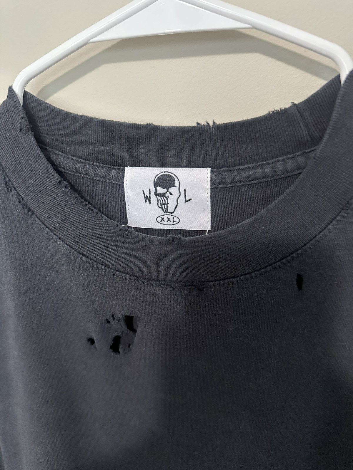 Vintage × Warren Lotas Warren Lotas Flame Reaper Distressed Long Sleeve Tee XXL Size US XXL / EU 58 / 5 - 5 Thumbnail