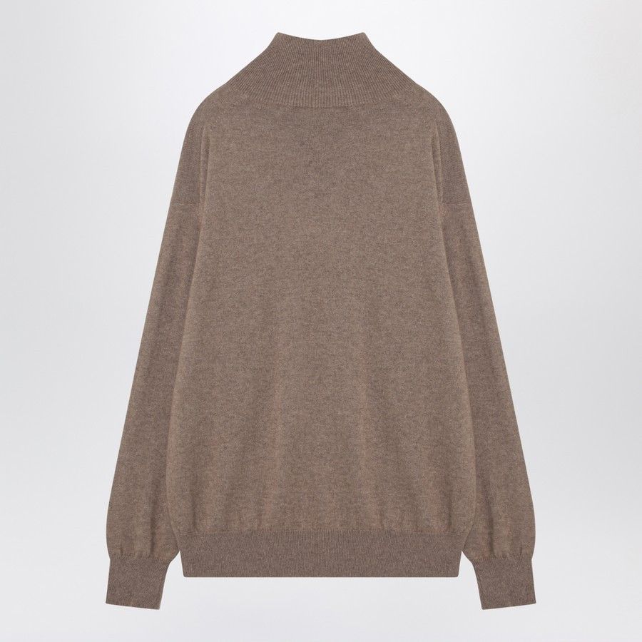 Auralee o1d2blof0725 Cashmere Turtleneck Sweater in Brown Size US XXL / EU 58 / 5 - 2 Thumbnail