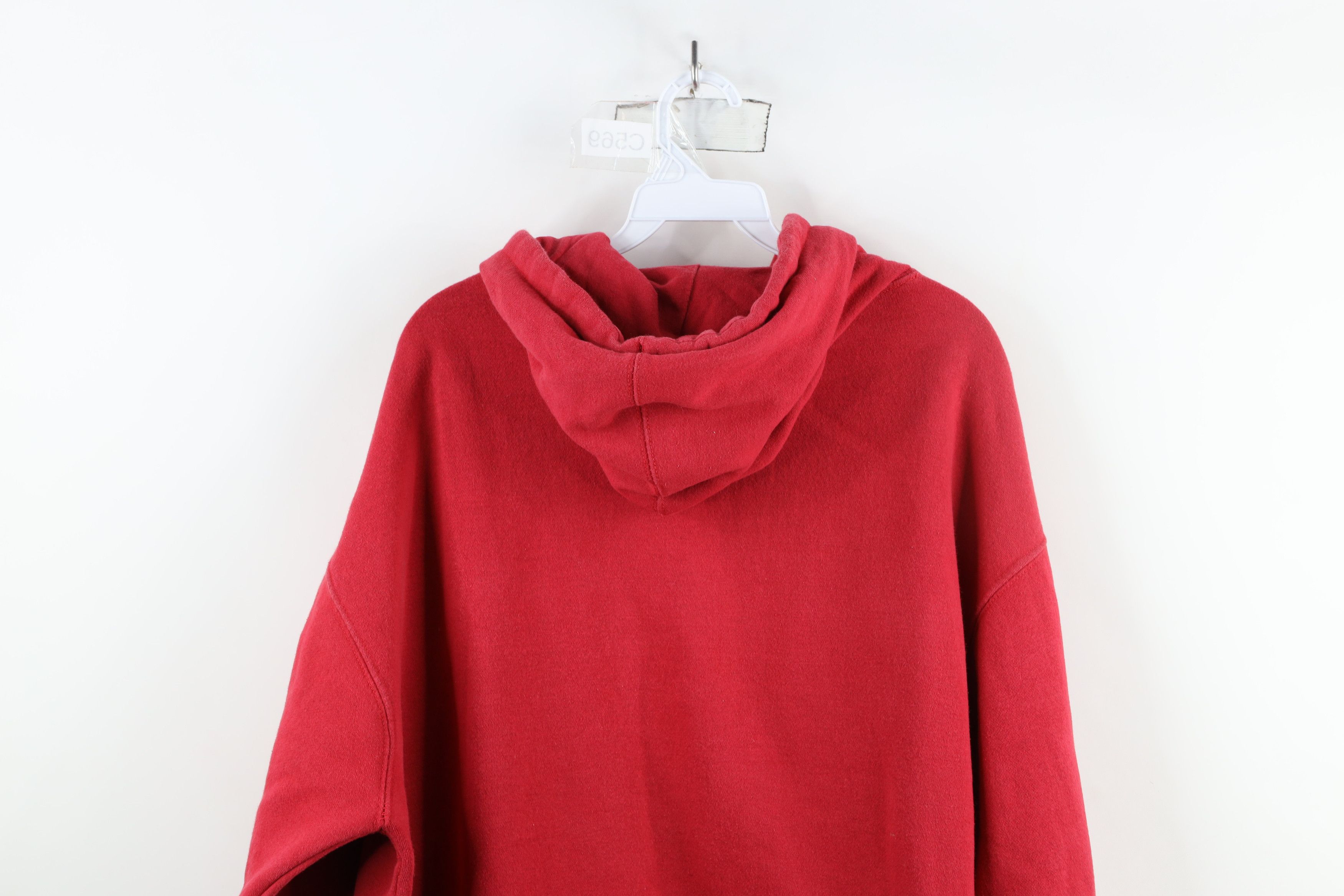 Vintage Vintage 90s Spell Out Oklahoma University Hoodie Sweatshirt Size US L / EU 52-54 / 3 - 12 Thumbnail