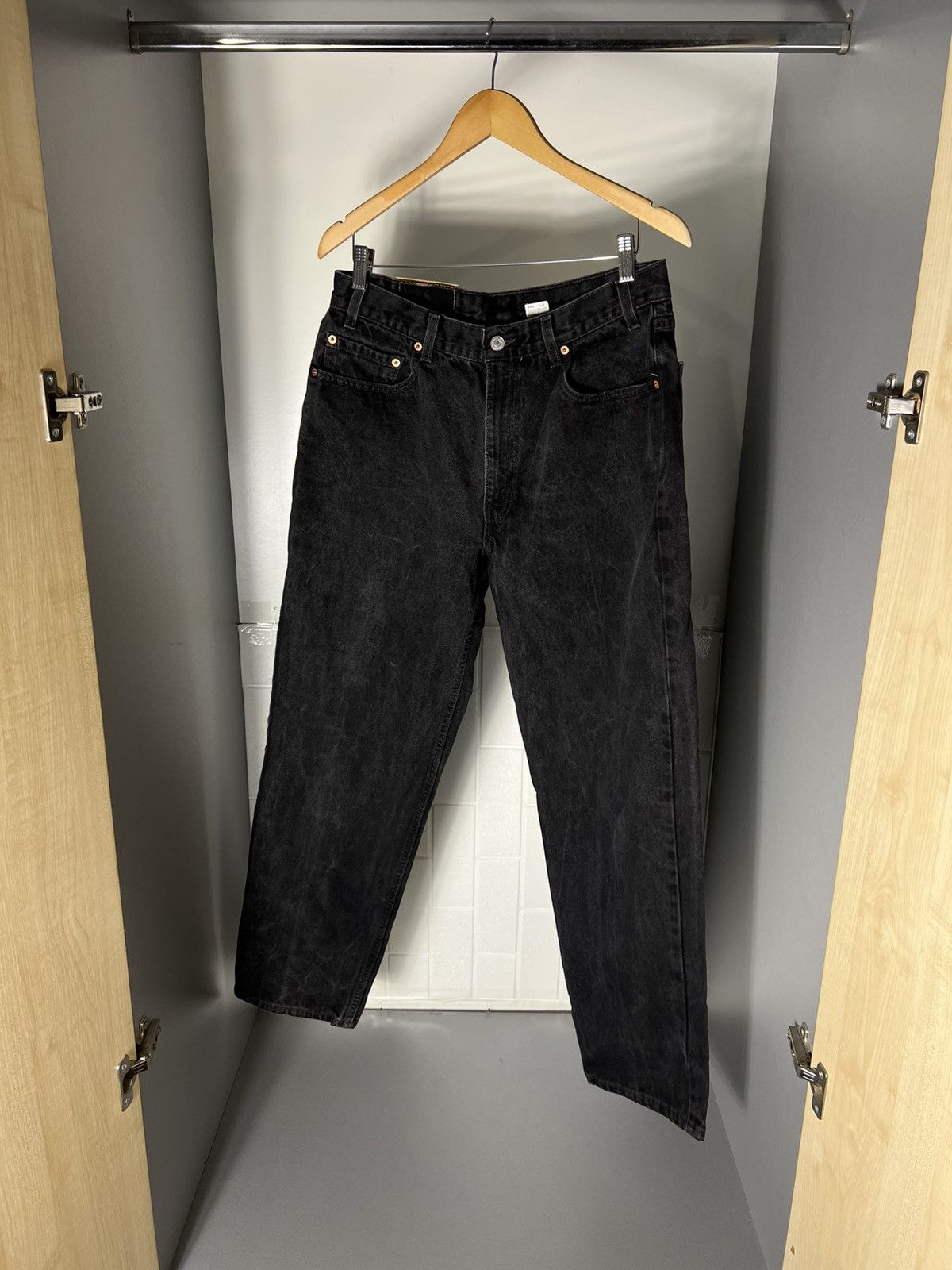 Levi's Vintage Clothing VINTAGE LEVIS 550 MADE IN USA DENIM JEANS RETRO CASUAL 90s Size US 36 / EU 52 - 6 Thumbnail
