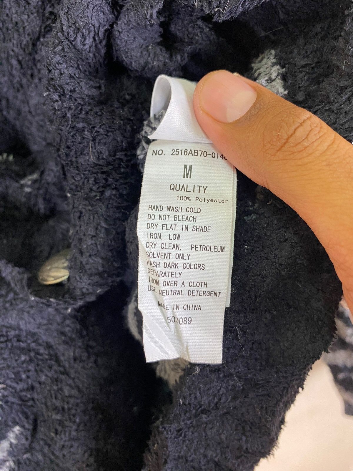 Japanese Brand Japanese Brand Stooge & Co Navajo Motif Sherpa Cardigan Size US M / EU 48-50 / 2 - 11 Thumbnail