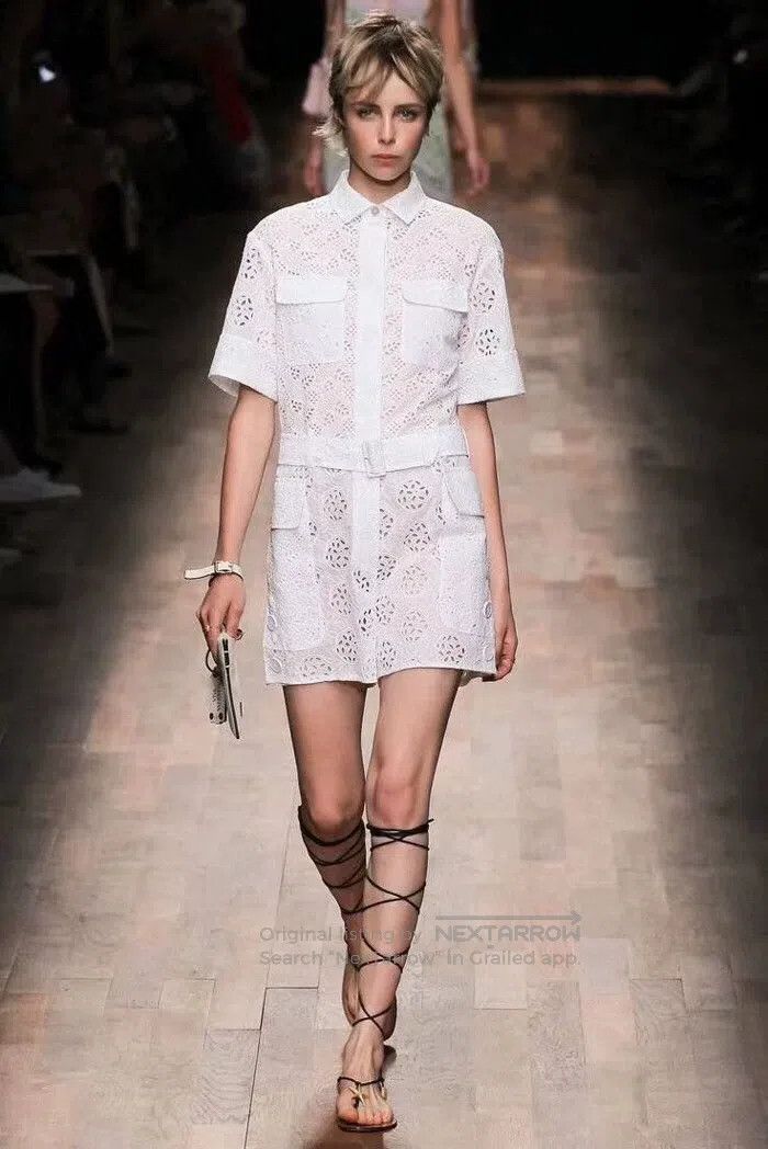 Valentino Valentino White lace jumpsuit Size M / US 6-8 / IT 42-44 - 1 Thumbnail