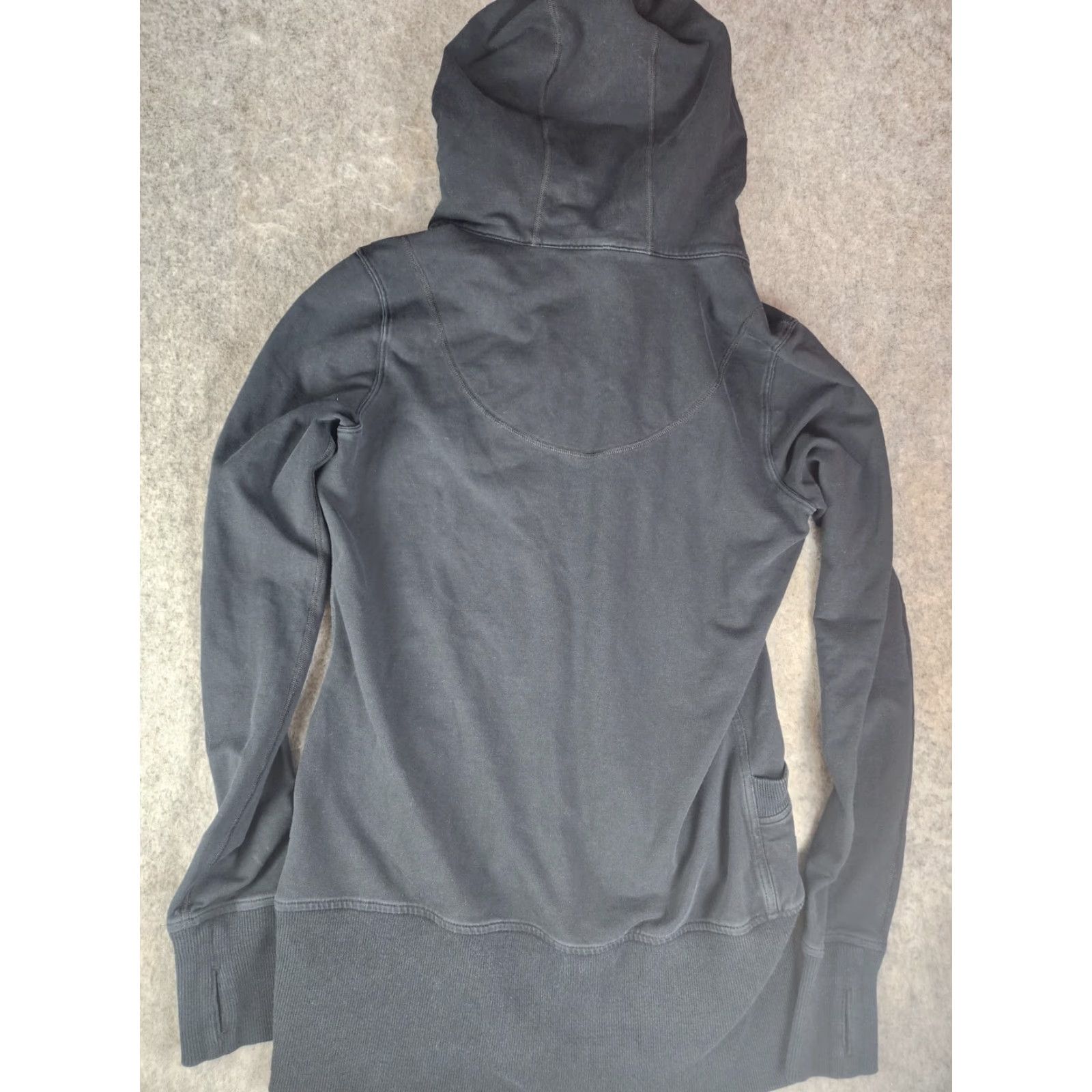 Lululemon Lululemon Scuba Hoodie Womens Black Full Zip Heavyweight Faded Athletic Regular L Size L / US 10 / IT 46 - 5 Thumbnail
