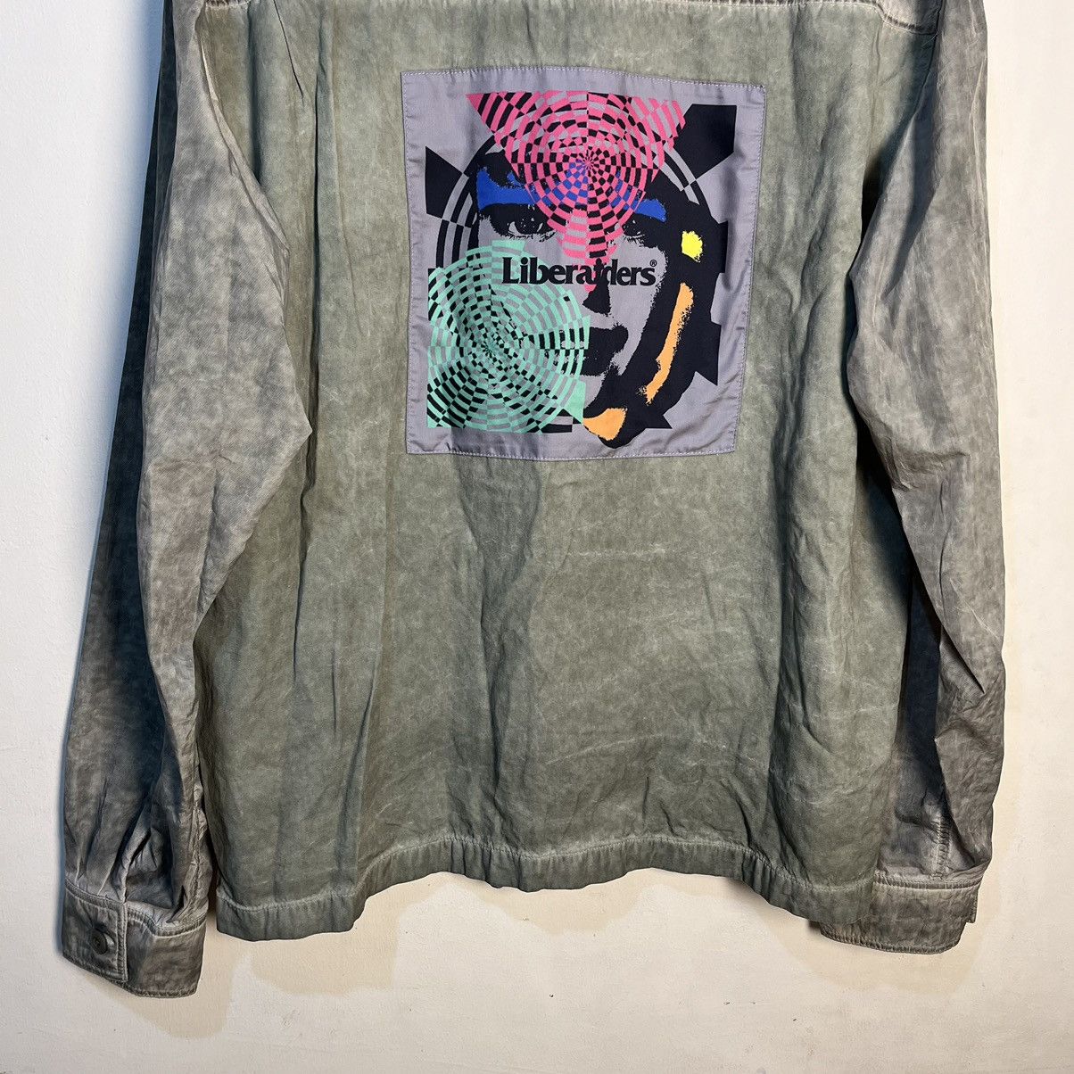 Liberaiders LIBERAIDERS SS20 PSYCHEDELIC BDU OLIVE JACKET Size US L / EU 52-54 / 3 - 18 Thumbnail
