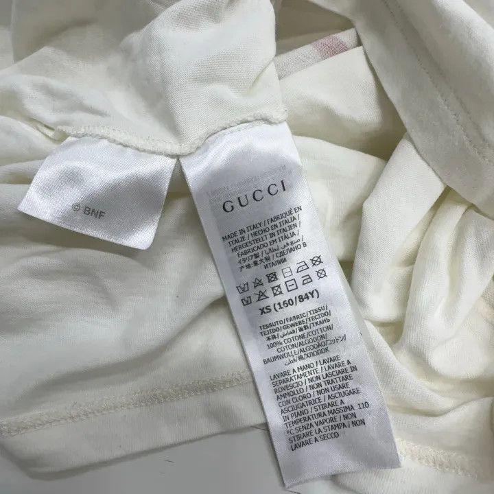 Gucci Gucci x Bananya Cartoon Printed T-Shirt-2507 Size XS / US 0-2 / IT 36-38 - 3 Thumbnail