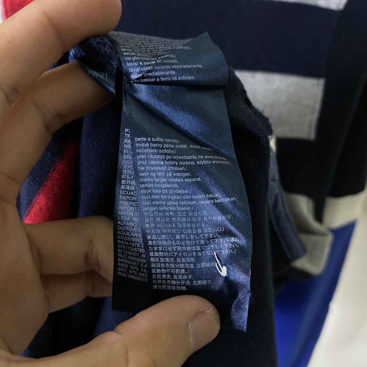 Tommy Hilfiger Y2K Tommy Hilfiger Color Block Polo Rugby Size US S / EU 44-46 / 1 - 8 Thumbnail