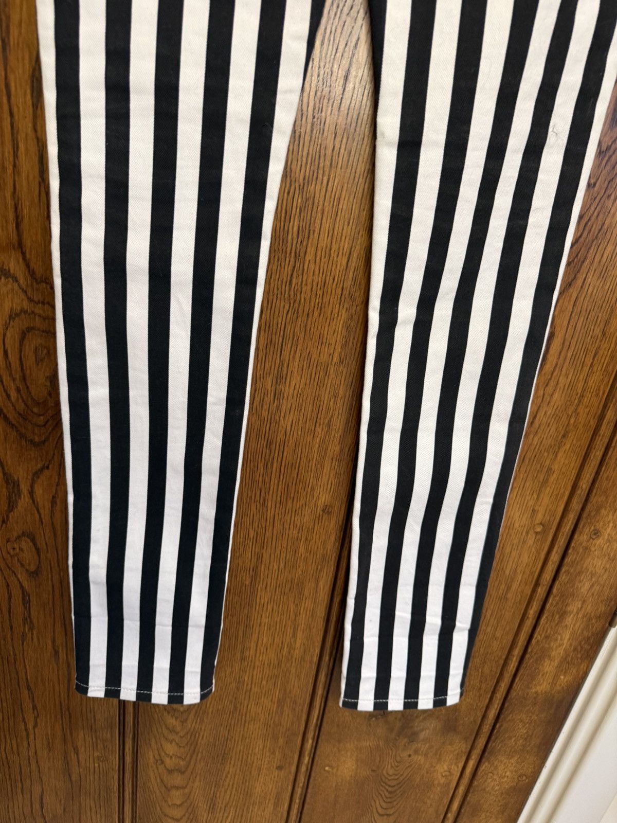 Saint Laurent Paris SS14 Saint Laurent black white skinny jeans Hedi Slimane 26 Size US 26 / EU 42 - 10 Thumbnail