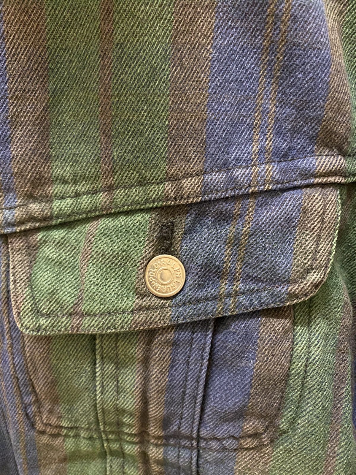 Polo Ralph Lauren × Ralph Lauren × Vintage Vtg Polo Ralph Lauren Country Woman Trucker Jacket Size S / US 4 / IT 40 - 6 Thumbnail