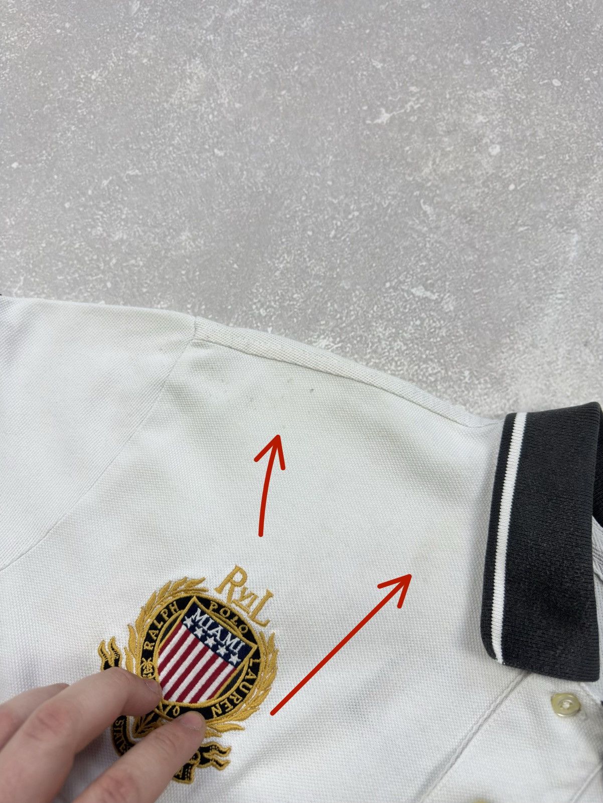 Polo Ralph Lauren Vintage Polo Ralph Lauren Miami Big Pony Chief Keef Style Size US XL / EU 56 / 4 - 16 Thumbnail