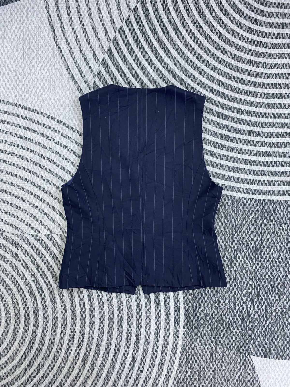 Tsumori Chisato Tsumori Chisato By Issey Miyake Striped Vest Jacket Size S / US 4 / IT 40 - 2 Thumbnail