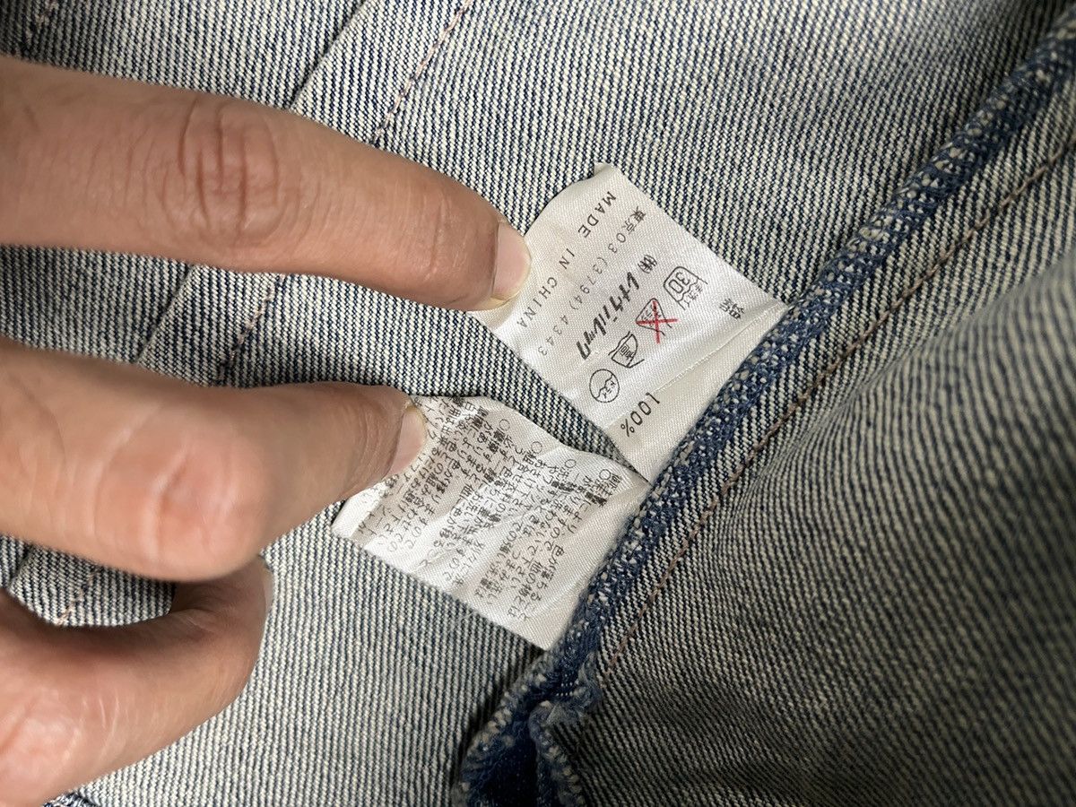 Marc Jacobs Marc Jacobs Denim Trucker Jacket Size S / US 4 / IT 40 - 10 Thumbnail