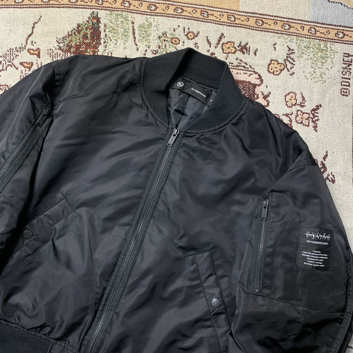 GU × Undercover Rare Undercover x gu bomber jacket freedom noise Size US S / EU 44-46 / 1 - 9 Thumbnail