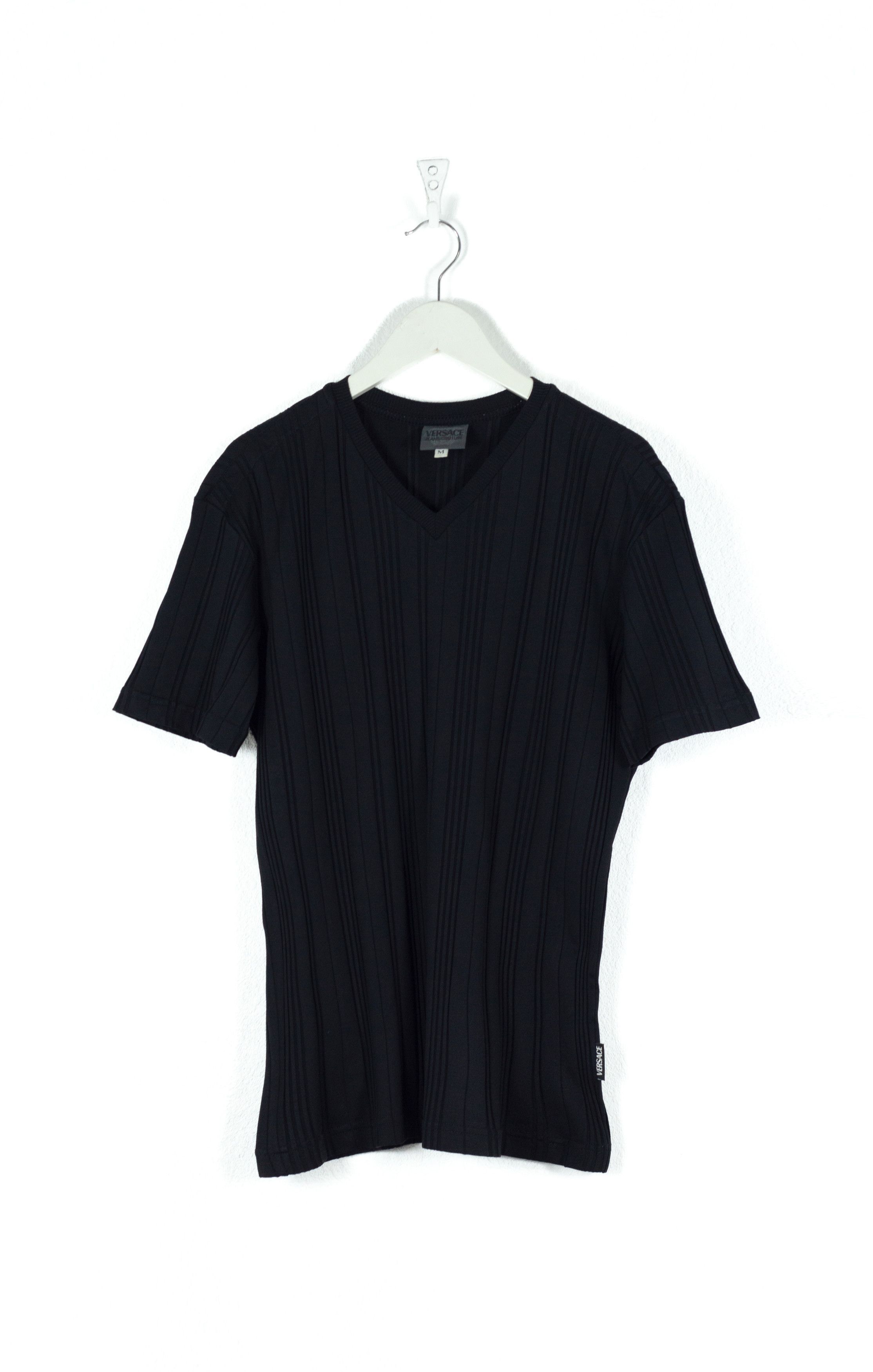 Versace × Versace Jeans Couture Vintage Versace Jeans Couture Ribbed T-shirt Tee 90s NZ Size US M / EU 48-50 / 2 - 1 Thumbnail