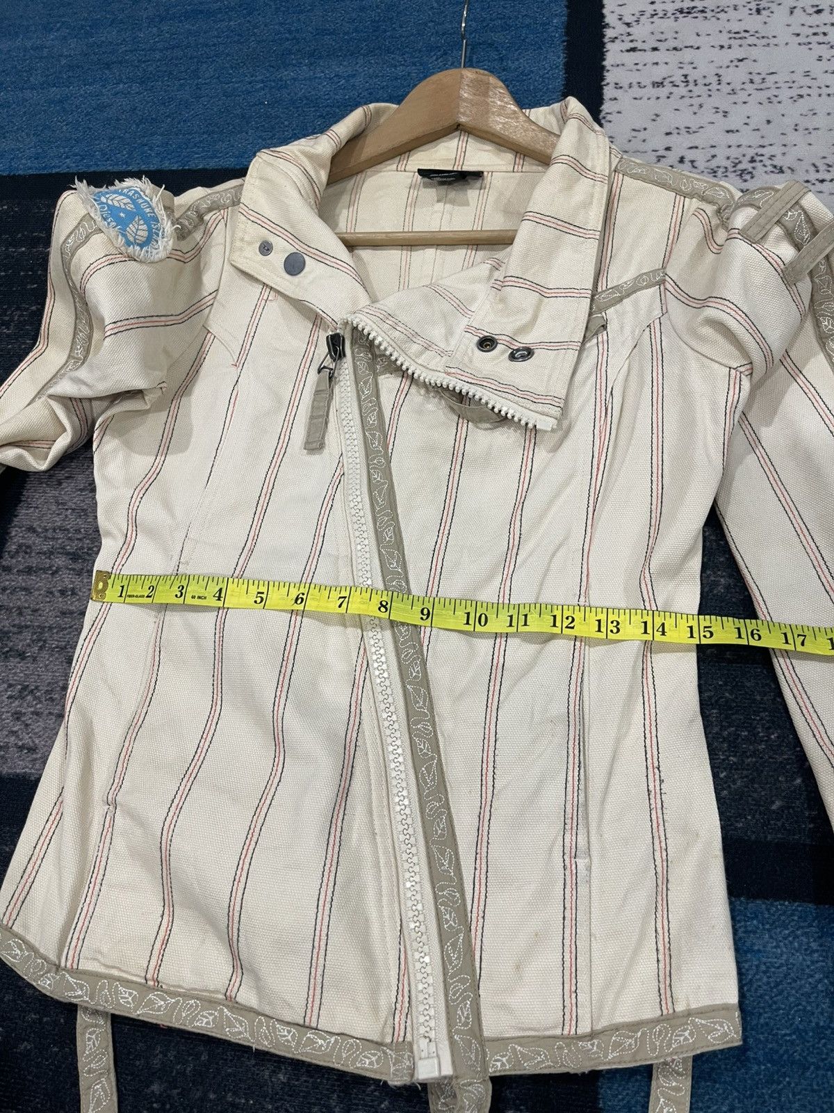 Diesel Diesel Asymmetrical Zip Jacket Size XS / US 0-2 / IT 36-38 - 16 Thumbnail