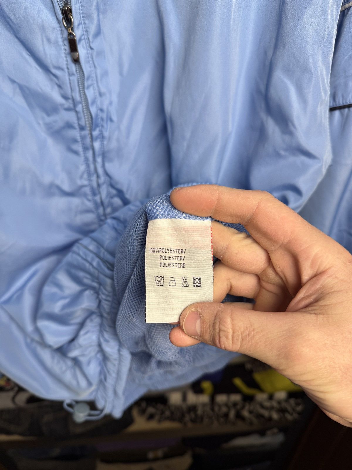 Lacoste Vintage Lacoste Nylon Track Jacket 90s Striped Logo Y2K Size US L / EU 52-54 / 3 - 12 Thumbnail