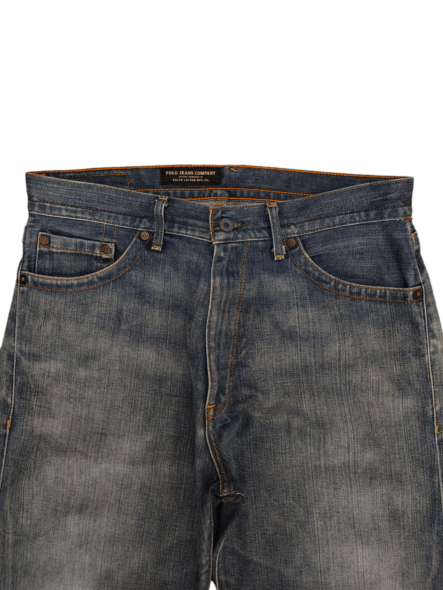 Polo Ralph Lauren Vintage Y2k Polo Ralph Lauren RL67 Five Pocket Denim Jeans Size US 33 - 2 Thumbnail