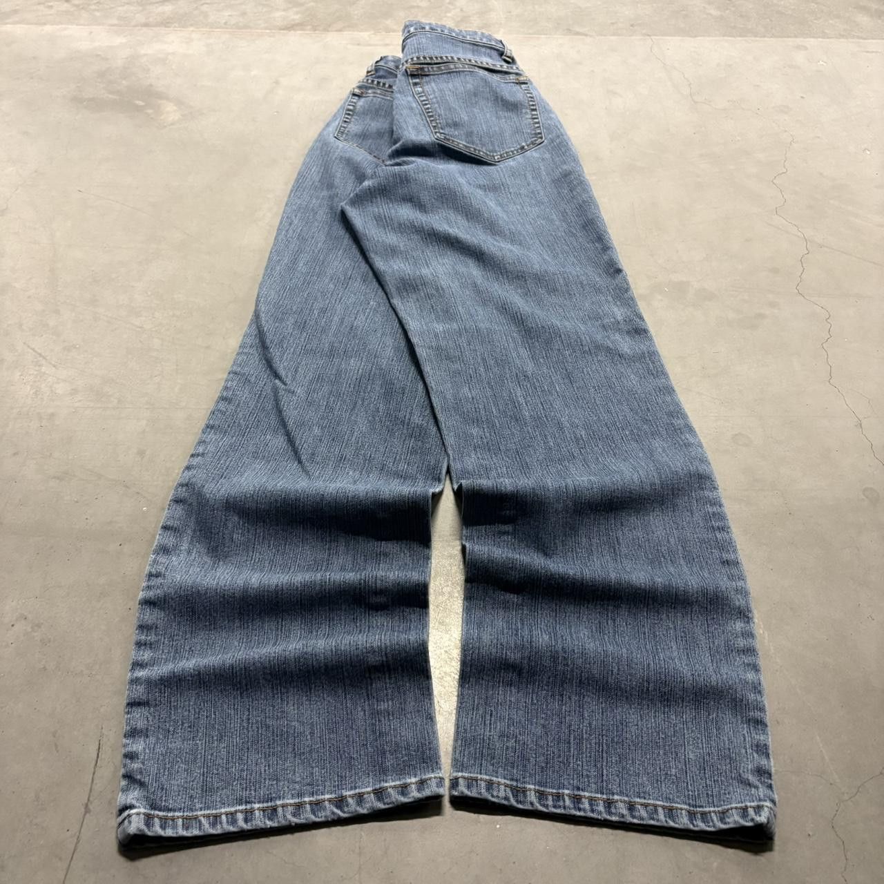 Other Crazy Vintage Y2K/2000s Baggy L.A Blues Grunge Medium Blue Wash Denim Jeans! Size US 28 / EU 44 - 4 Thumbnail