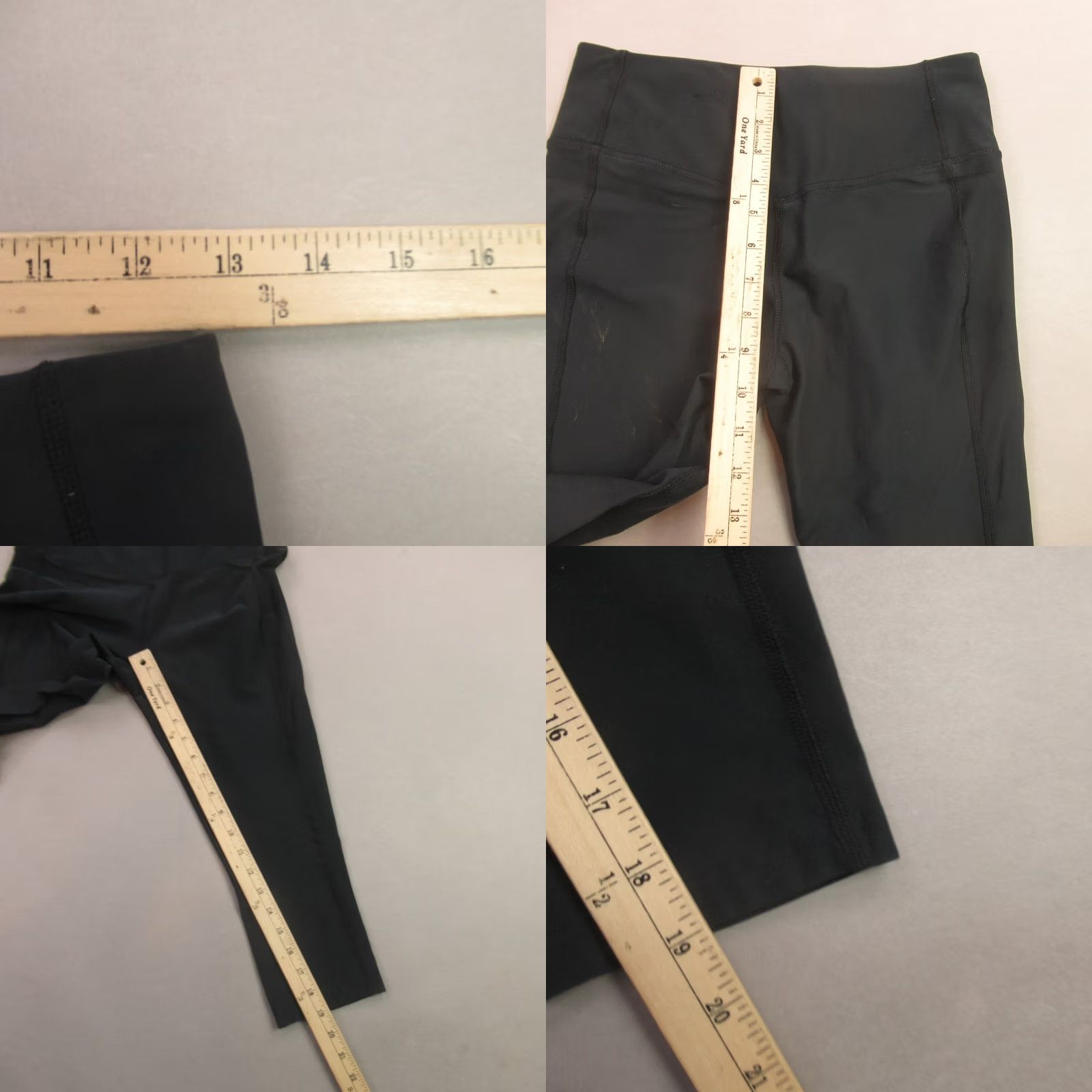 Nike Nike Leggings Womens Small Black Workout Lightweight Outdoors Stretch Size 26" / US 2 / IT 38 - 8 Thumbnail
