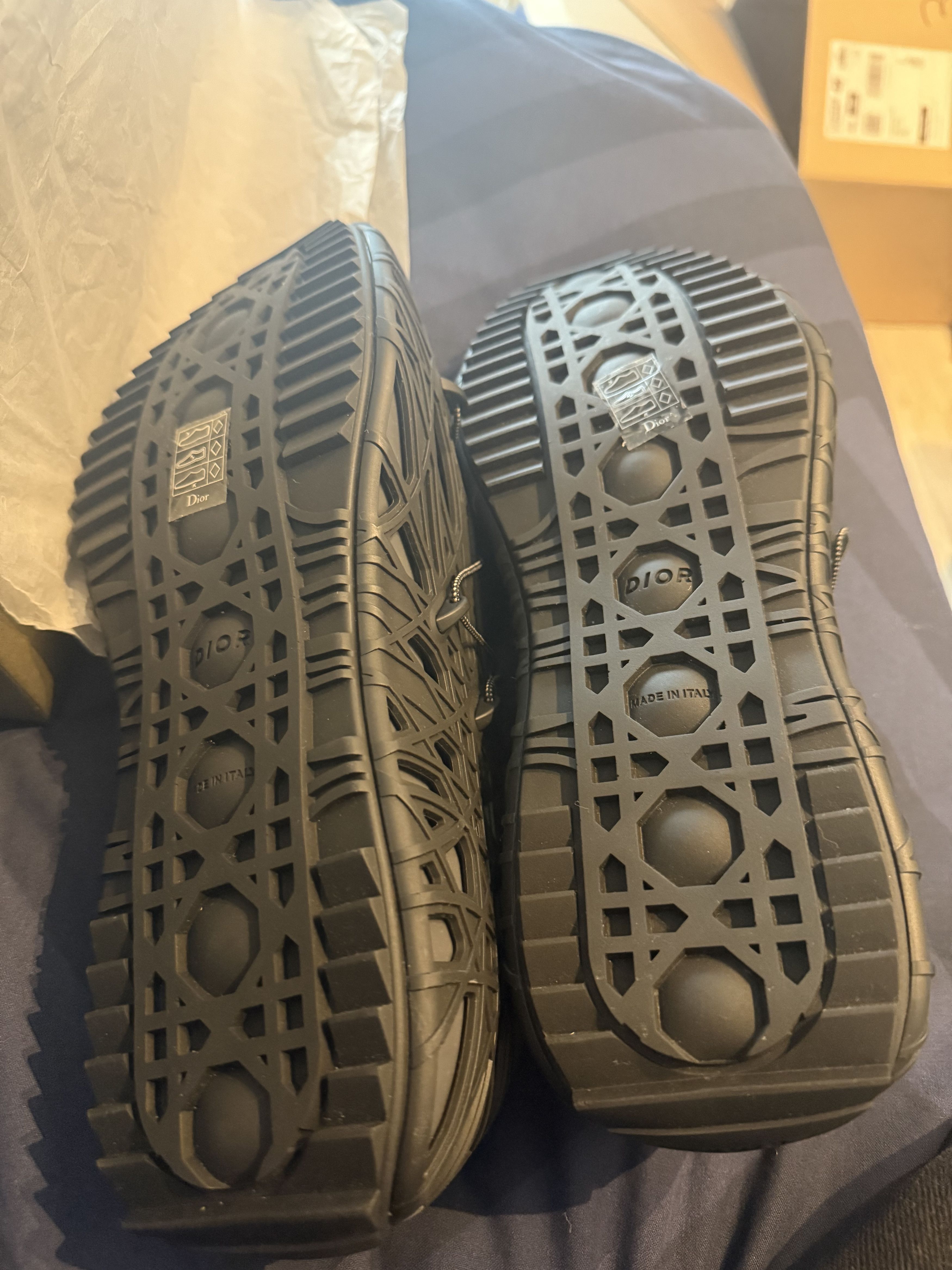 Dior Dior Warp rubber sandal trainers Size US 10 / EU 43 - 7 Thumbnail