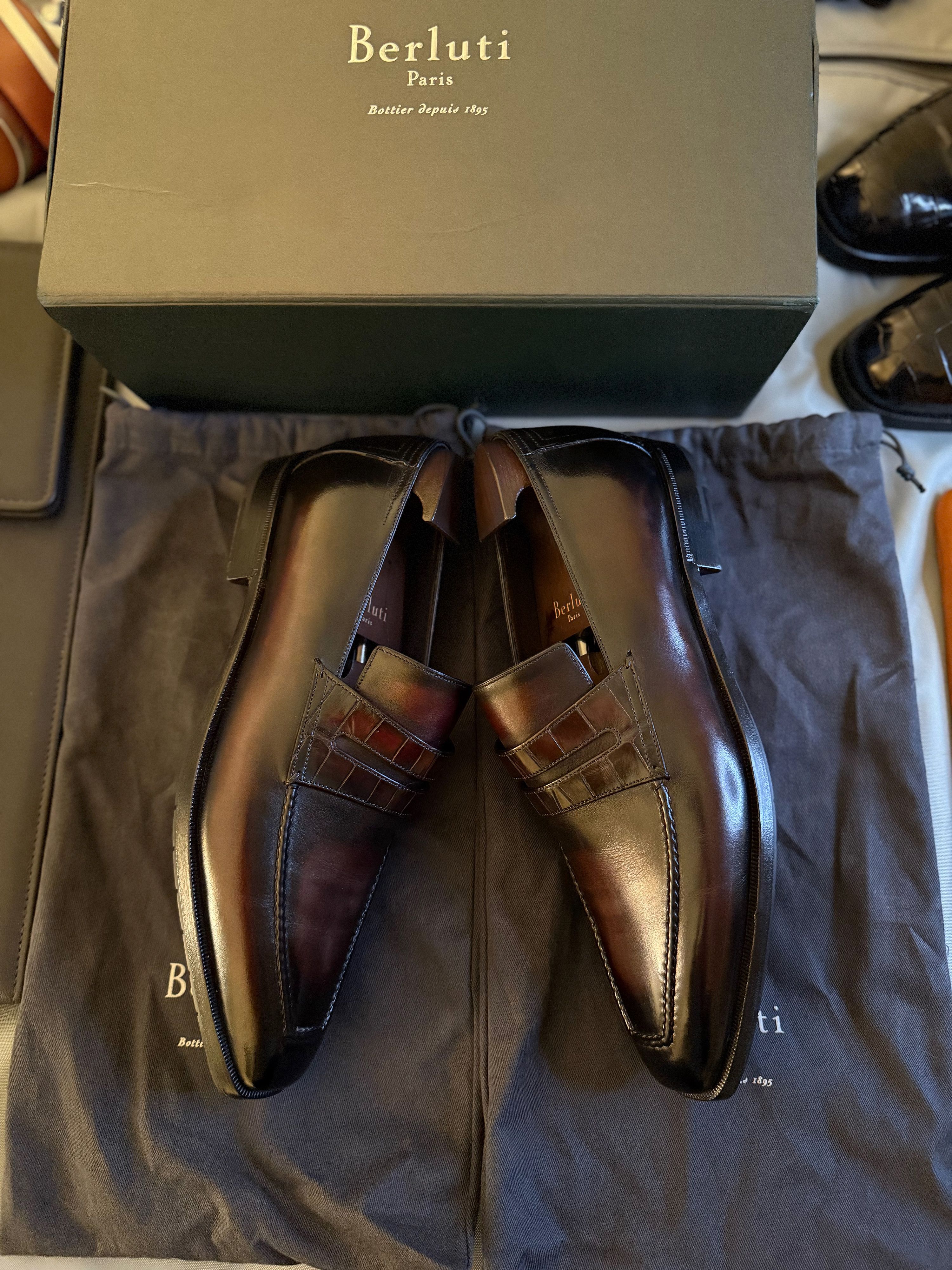 Berluti Ultimate Ultra-Rare $4,200 Alligator Loafers Godly Details Size US 8.5 / EU 41-42 - 13 Thumbnail
