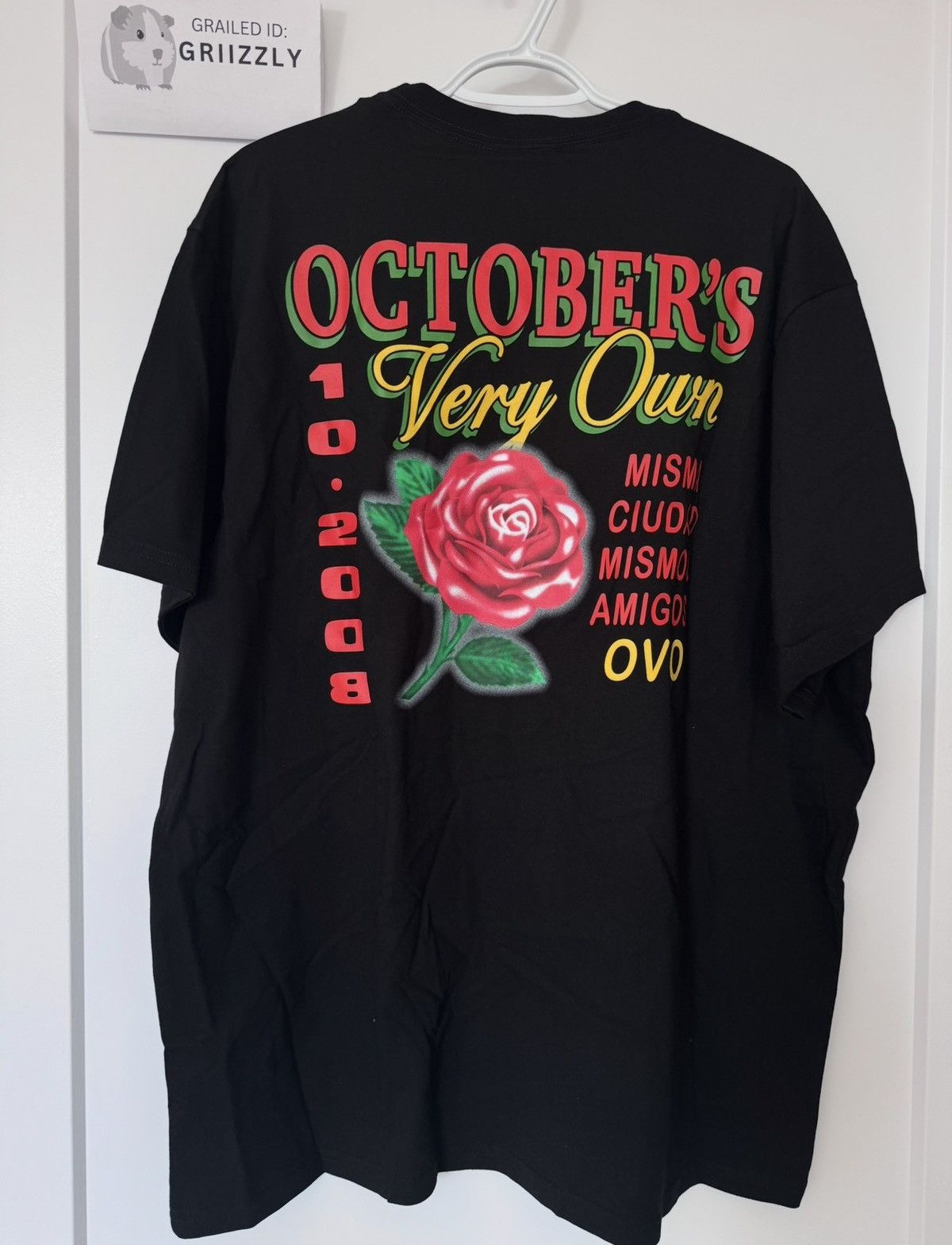 Drake OVO T-Shirt 🌹 Size US XXL / EU 58 / 5 - 1 Thumbnail