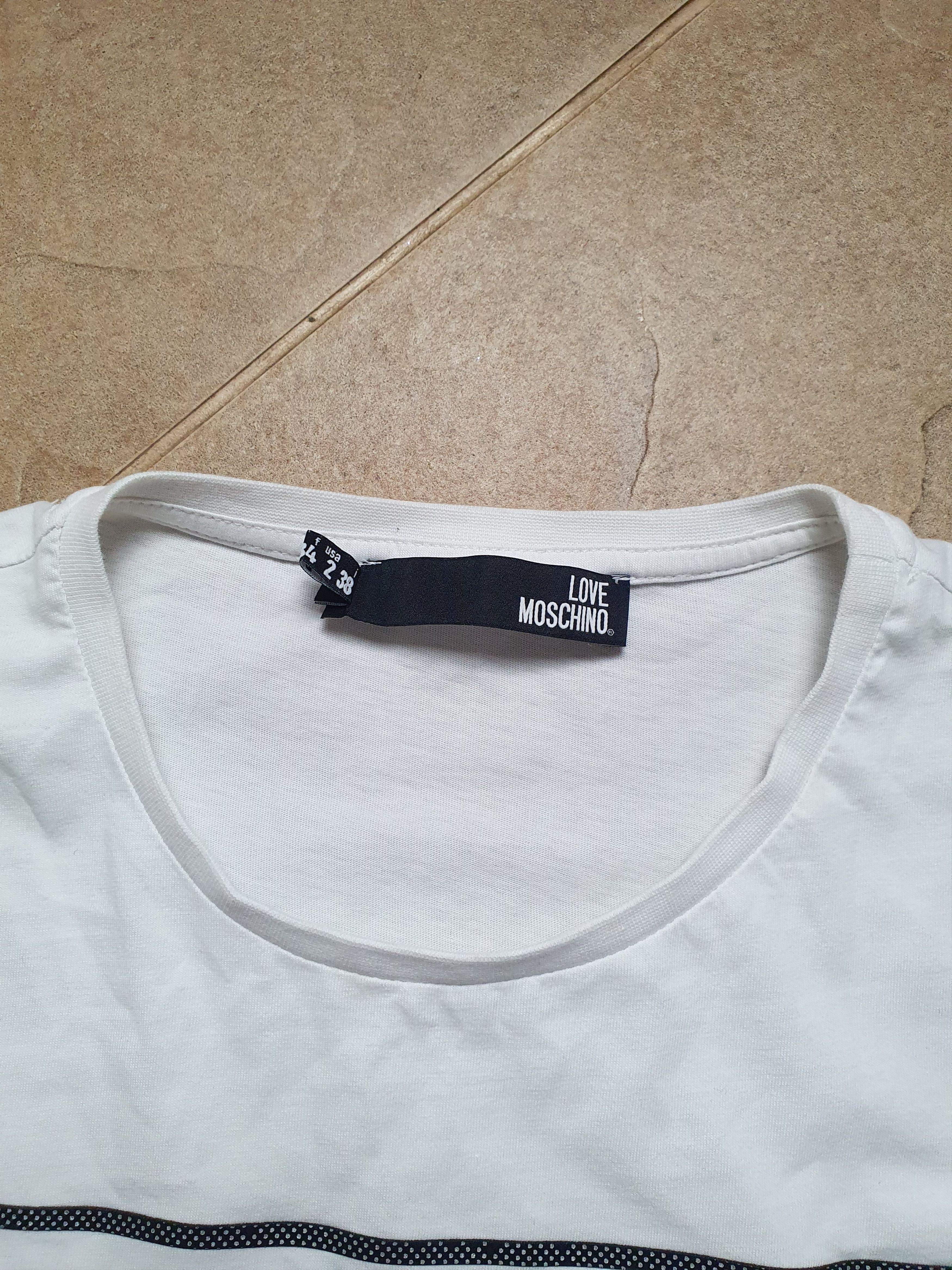 Moschino T-shirt women's Mischino Love Moschino Size US 2 38 Size XS / US 0-2 / IT 36-38 - 9 Thumbnail