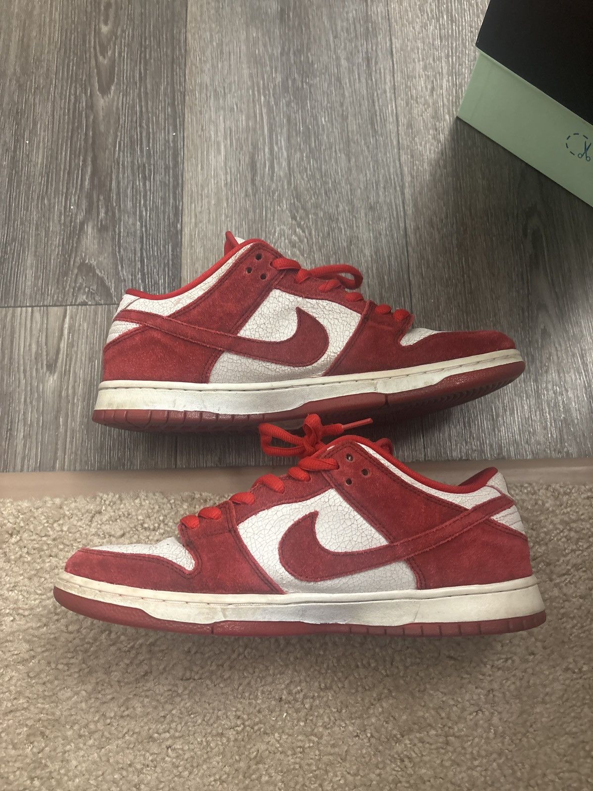 Nike SB Nike Sb Dunk valentine 2014 size 11 Size US 11 / EU 44 - 2 Thumbnail
