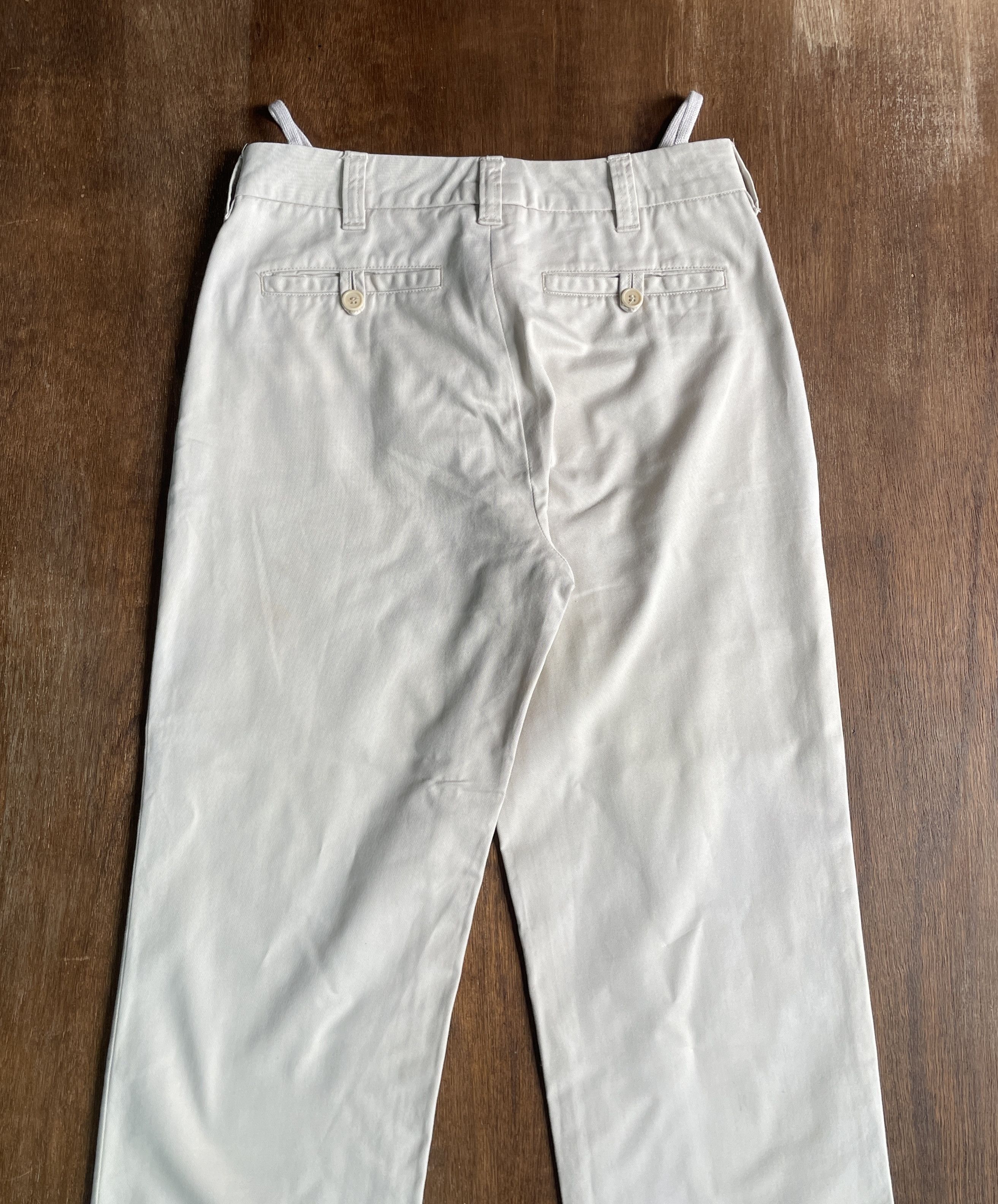 Helmut Lang HELMUT LANG Classic White Pants Size US 27 - 8 Thumbnail