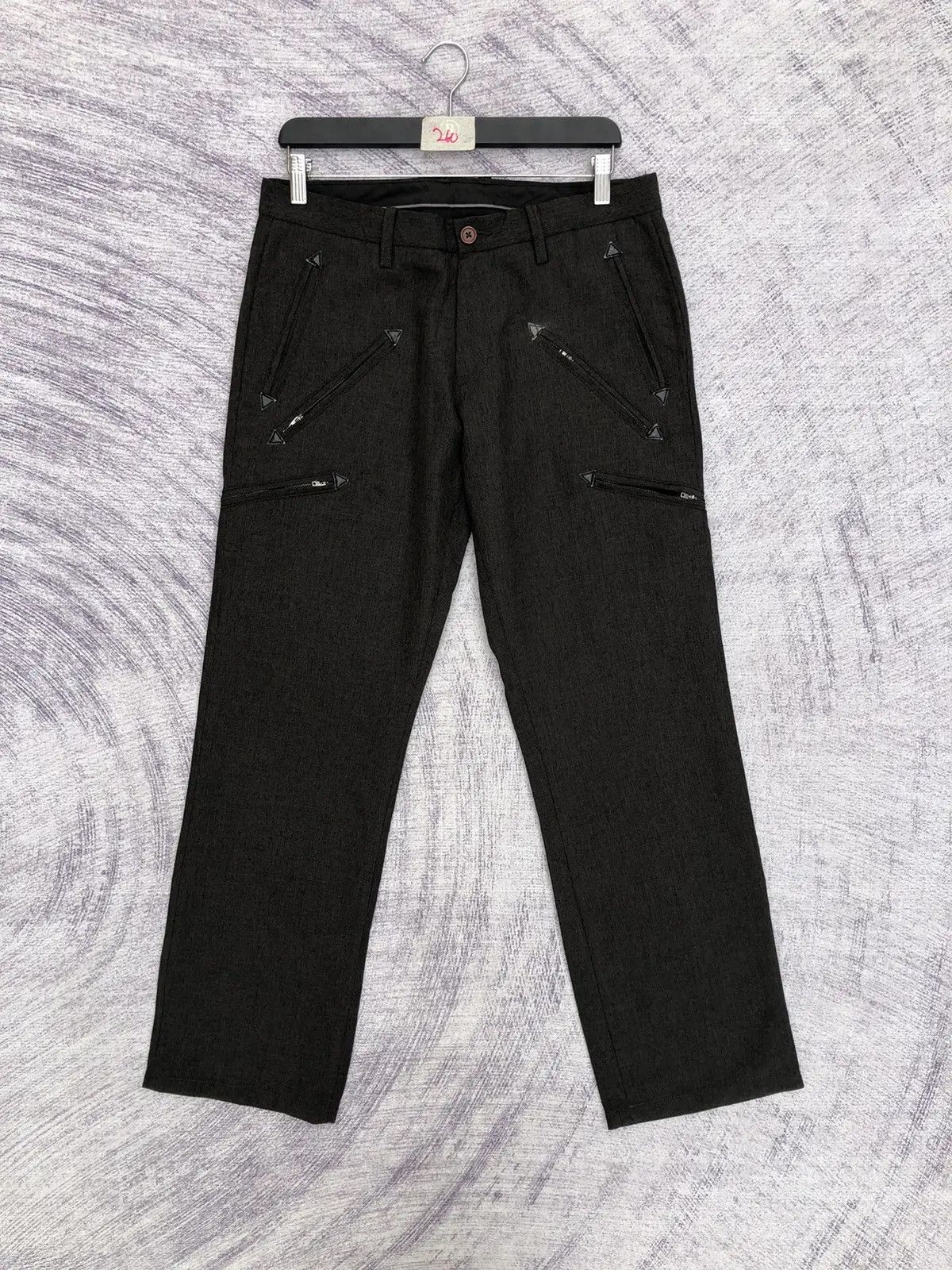 Vintage Japanese Ventina Casual Pants 8 Pocket W33xL40 Size US 33 - 1 Thumbnail