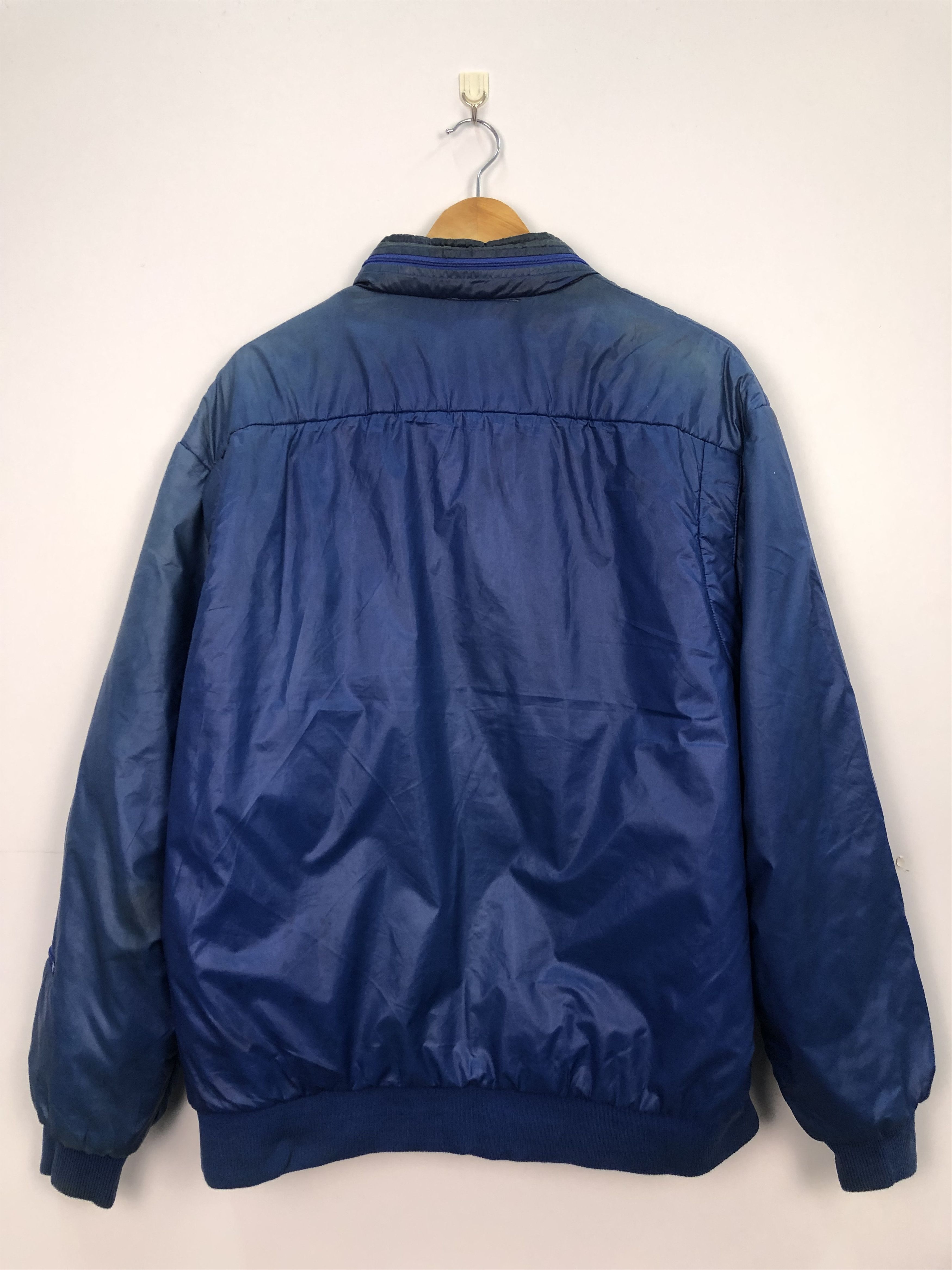 Lacoste Vintage Lacoste Puffer Jacket Blue Kanye West Style J0121 Size US XL / EU 56 / 4 - 3 Thumbnail