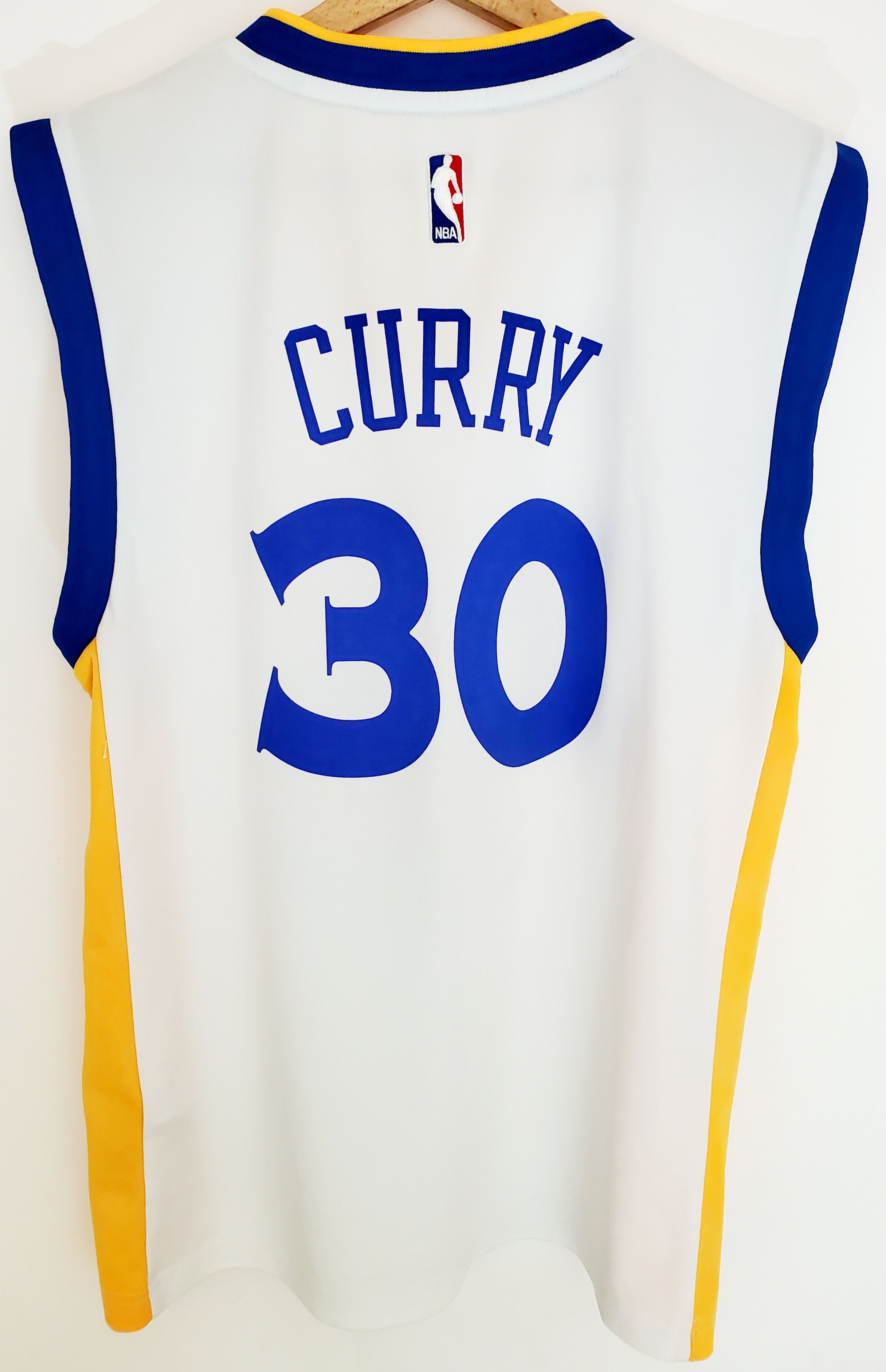 Adidas Stephen Curry Golden State Warriors NBA Adidas jersey M Size US M / EU 48-50 / 2 - 2 Thumbnail