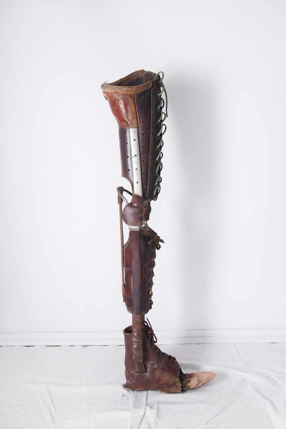 Vintage Antique early XXth leg brace Size US 30 / EU 46 - 1 Thumbnail