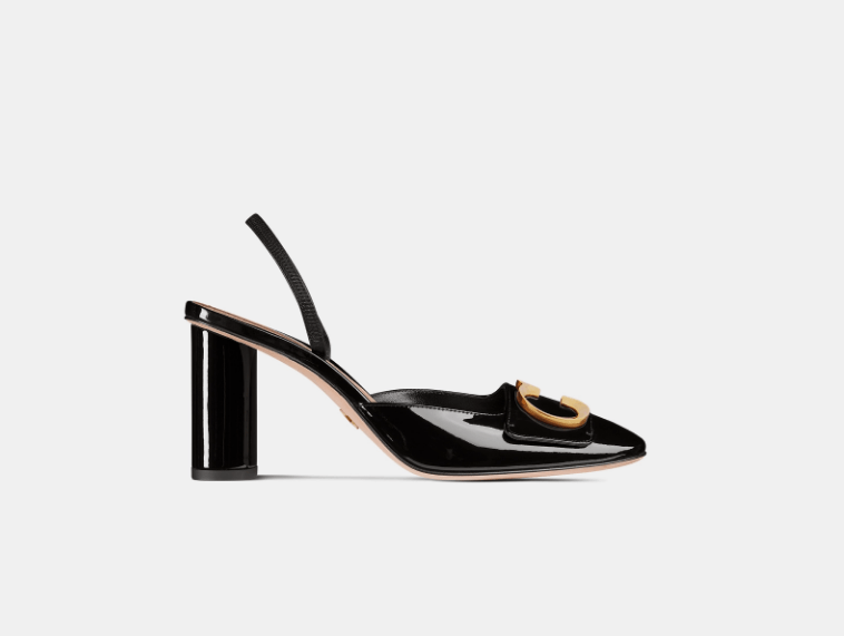 Dior o1w1db10825 KCV073 C'est Dior Pumps in Black Size US 8 / IT 38 - 1 Thumbnail
