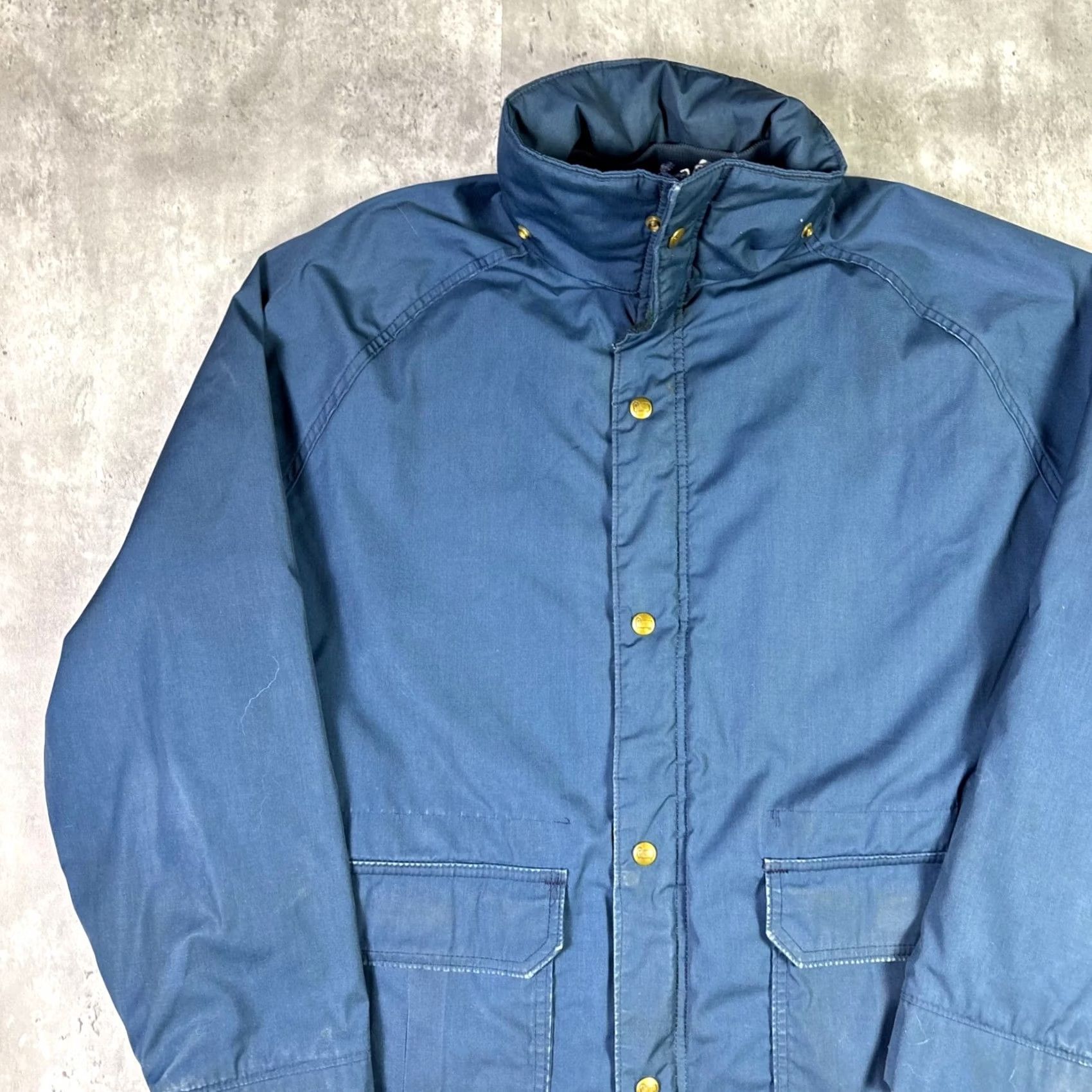 Vintage VINTAGE Woolrich Mountain Parka Jacket Navy Blue Plaid Lined Made in USA Large Size US L / EU 52-54 / 3 - 8 Thumbnail