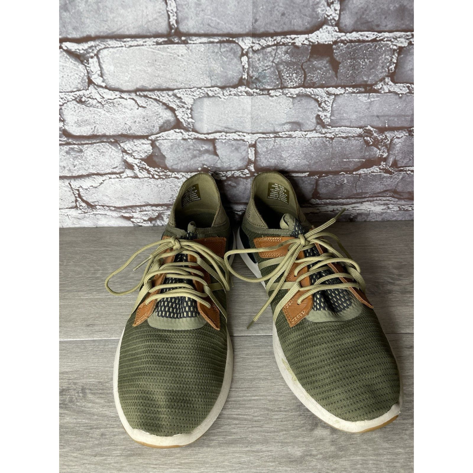 Olukai Olukai Mio Li Green Synthetic Brown Lace Up Sneaker Shoes Me Size US 11 / EU 44 - 10 Thumbnail
