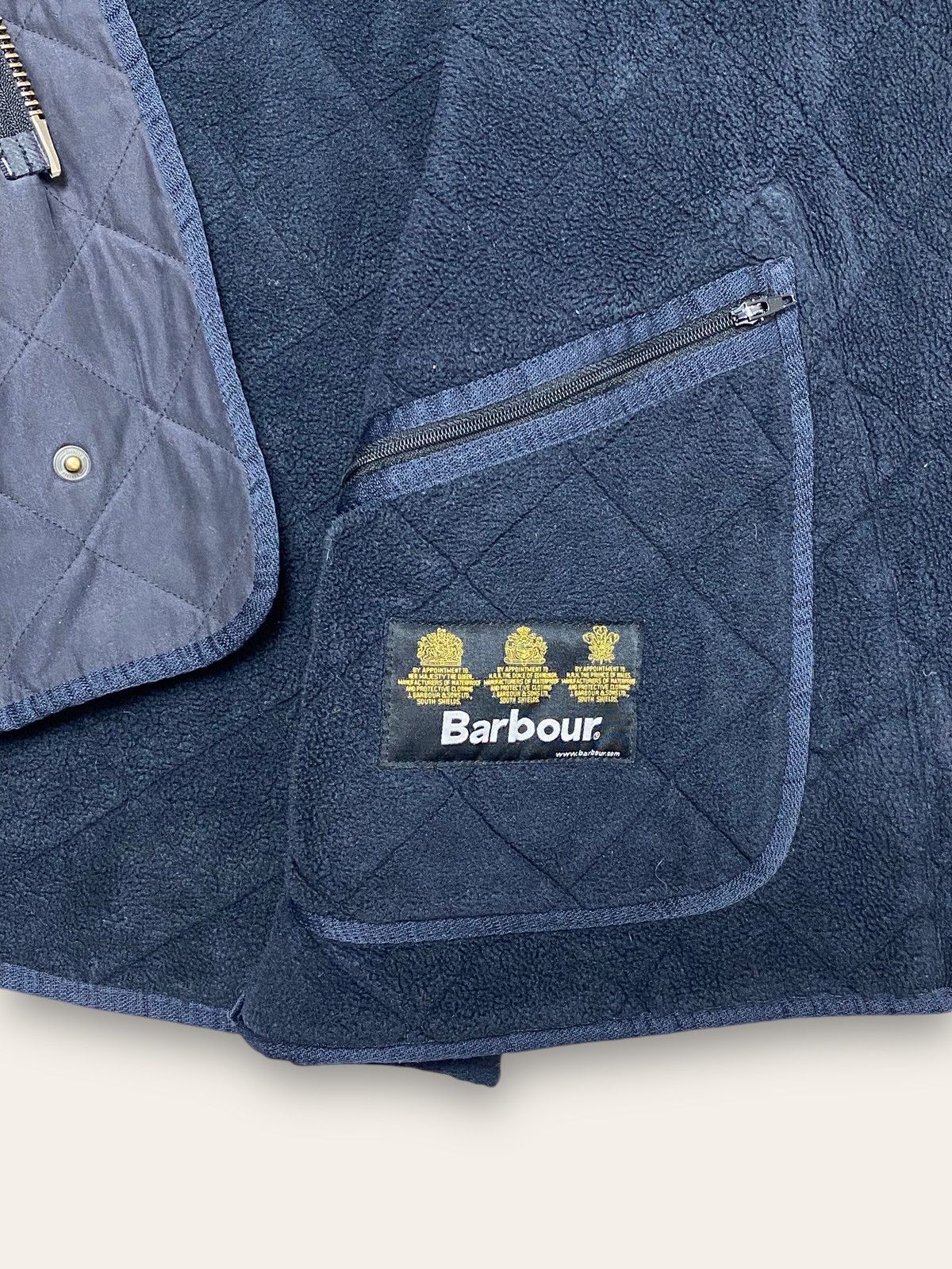 Barbour Vintage BARBOUR Quilted Longed Parka Jacket Size US XL / EU 56 / 4 - 4 Thumbnail