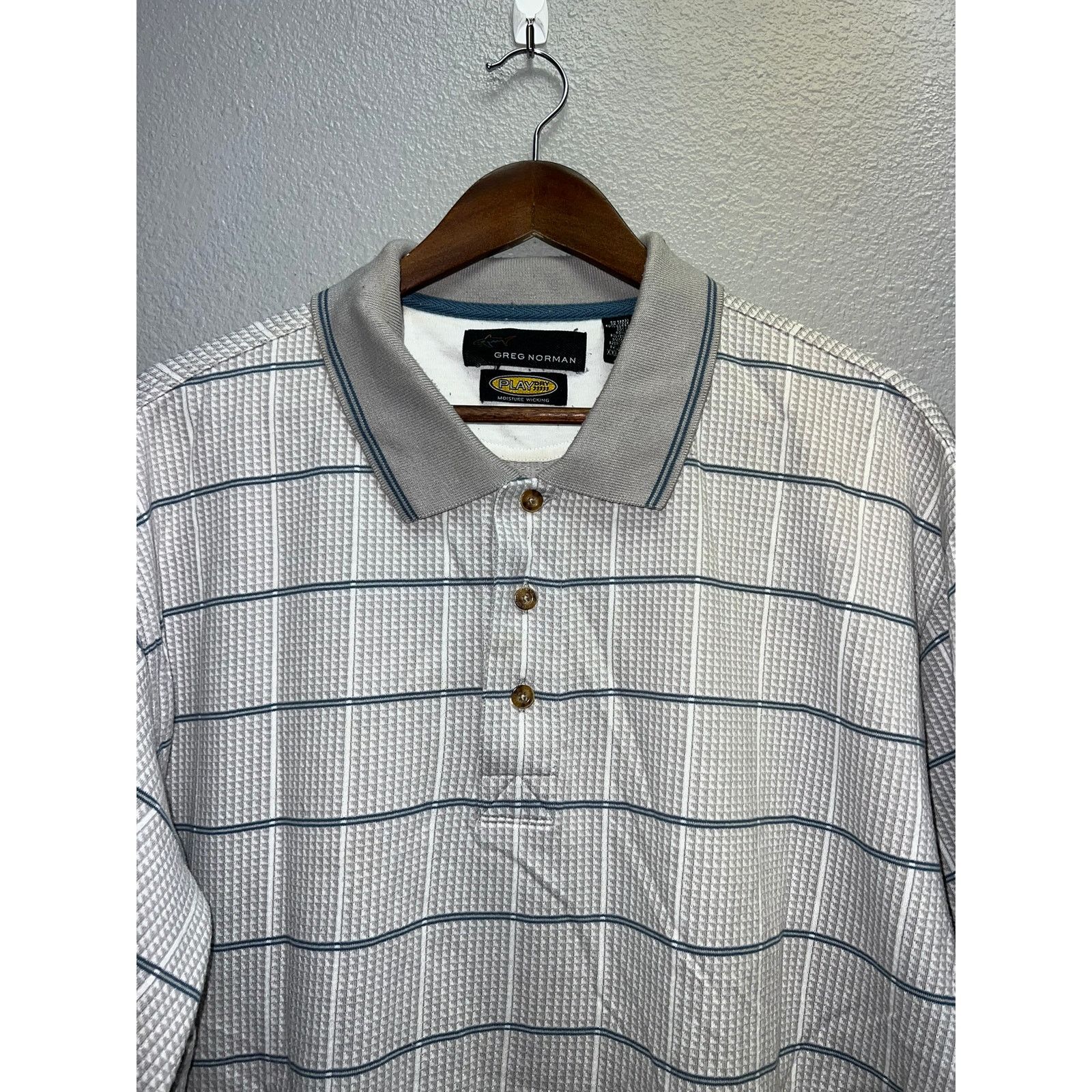 Greg Norman Greg Norman Play Dry Polo Shirt Moisture Wicking Golfing 2XL Size US XXL / EU 58 / 5 - 2 Thumbnail