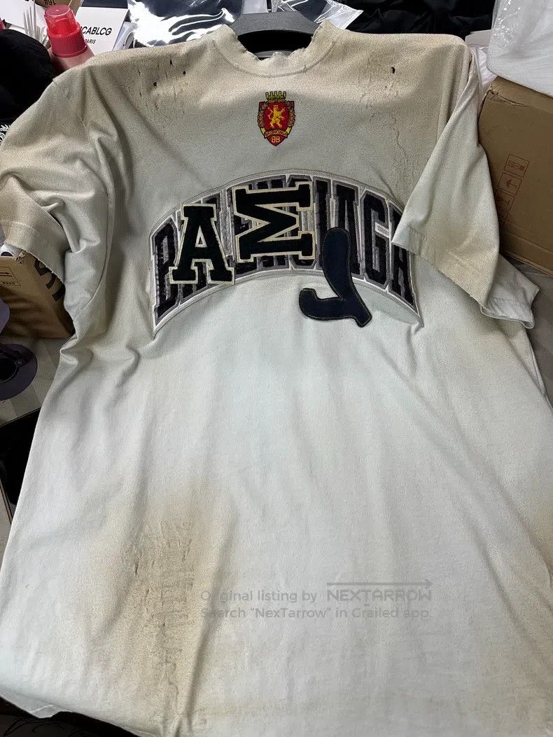Balenciaga Manchester United White Short Sleeve
