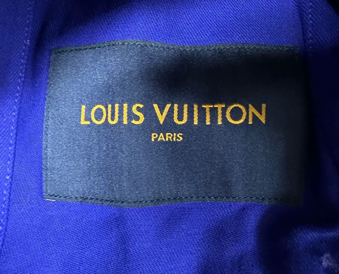 Louis Vuitton Louis Vuitton Lv electric blue denim jacket2412-Nextarrow Size US S / EU 44-46 / 1 - 5 Thumbnail