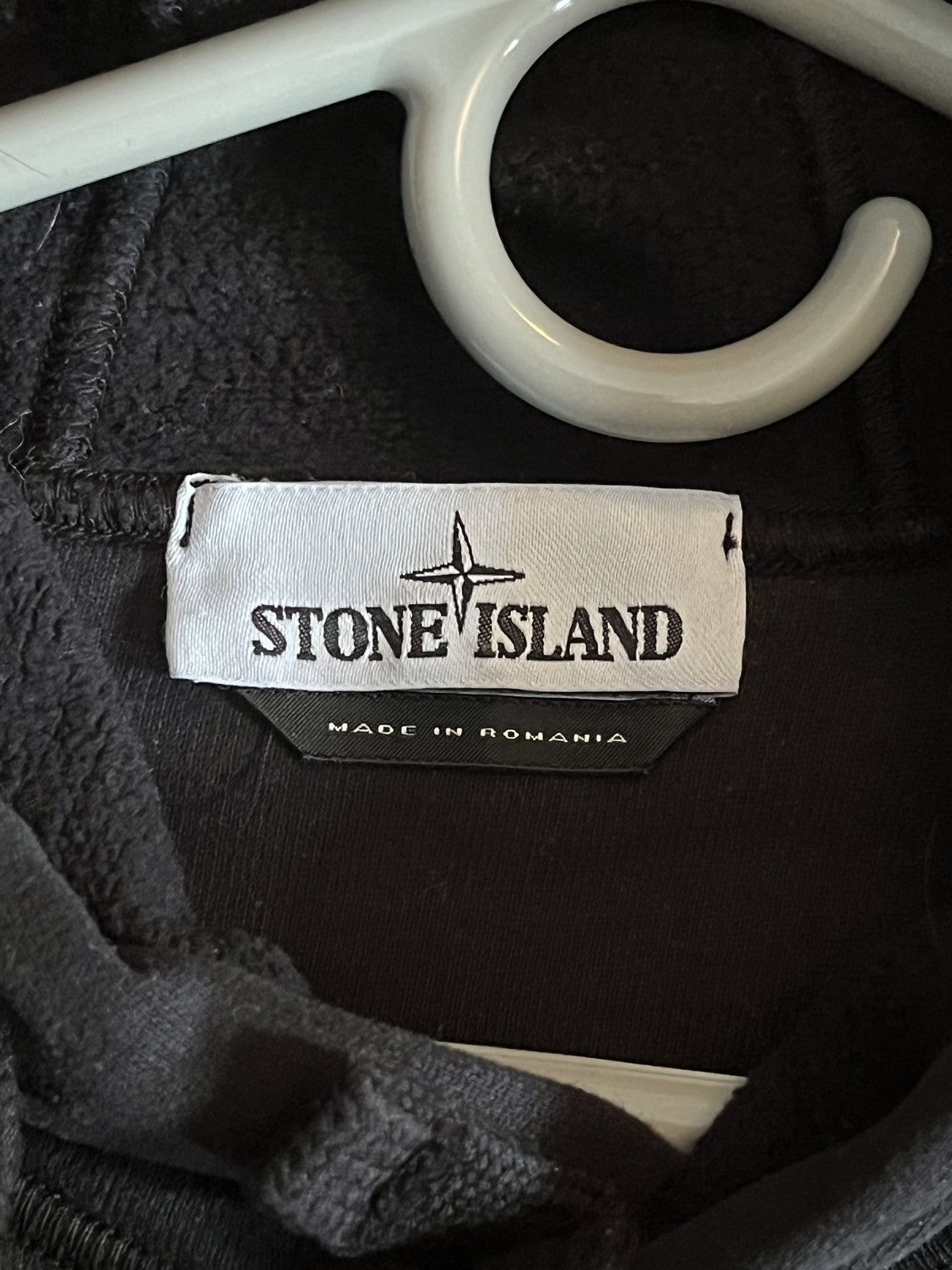 Stone Island Stone Island Patch Logo Hoodie Black Designer Massimo Osti Size US M / EU 48-50 / 2 - 4 Thumbnail
